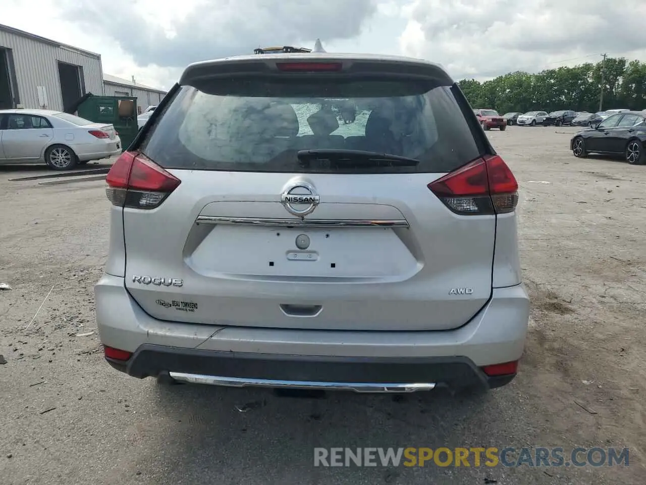 6 Photograph of a damaged car KNMAT2MV3LP501327 NISSAN ROGUE 2020