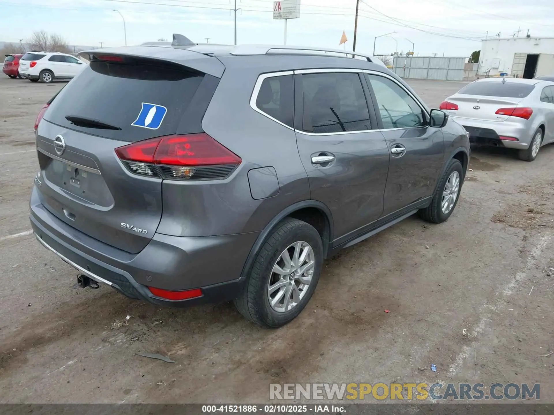 4 Photograph of a damaged car KNMAT2MV4LP504723 NISSAN ROGUE 2020