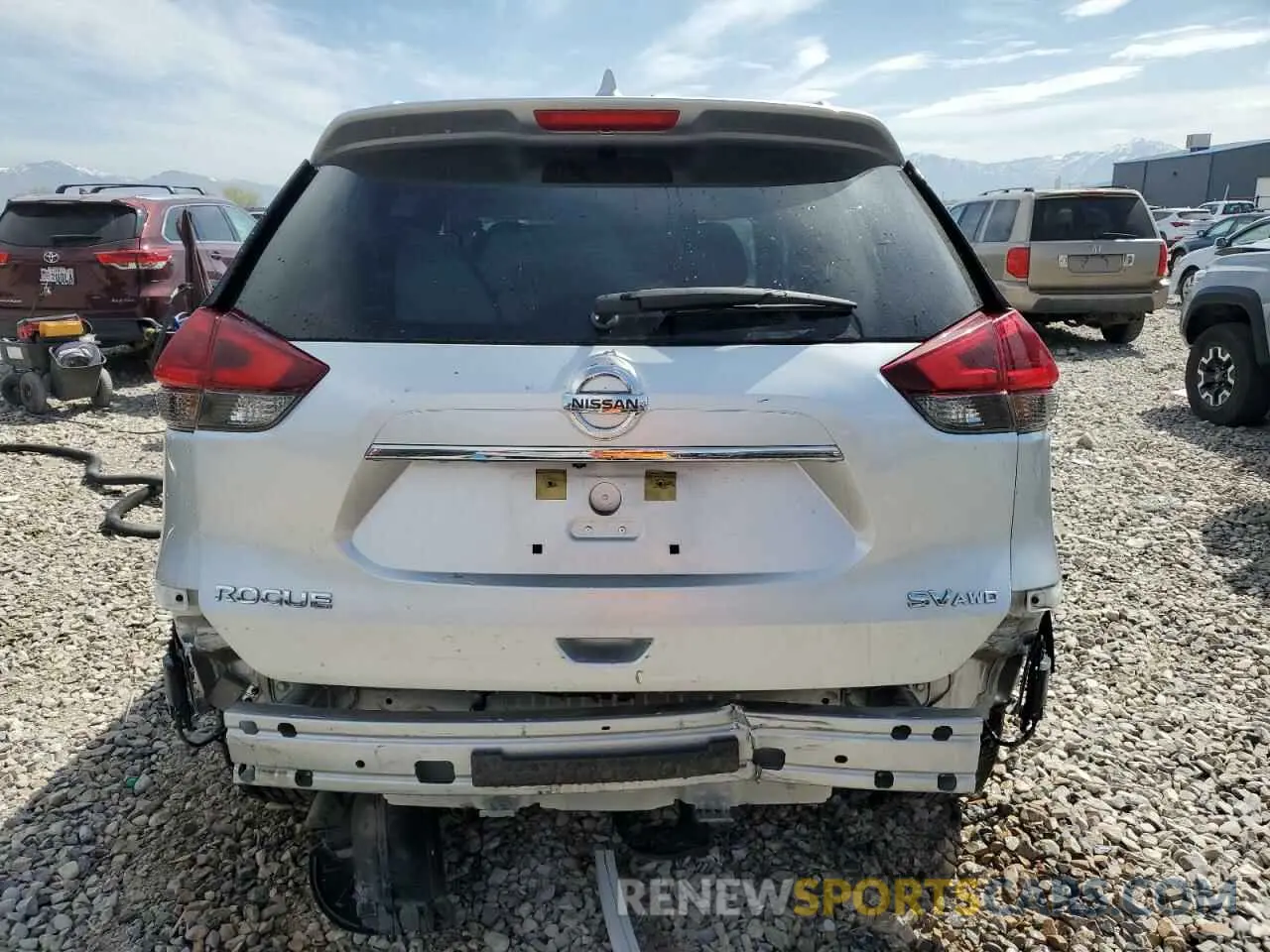 6 Фотография поврежденного автомобиля KNMAT2MV4LP536281 NISSAN ROGUE 2020