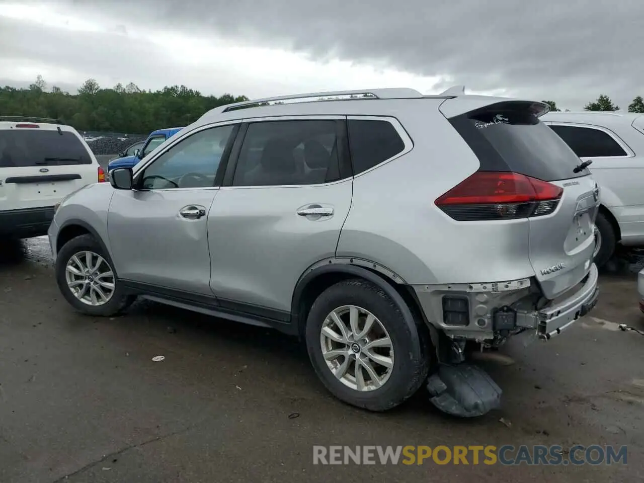 2 Photograph of a damaged car KNMAT2MV6LP508093 NISSAN ROGUE 2020