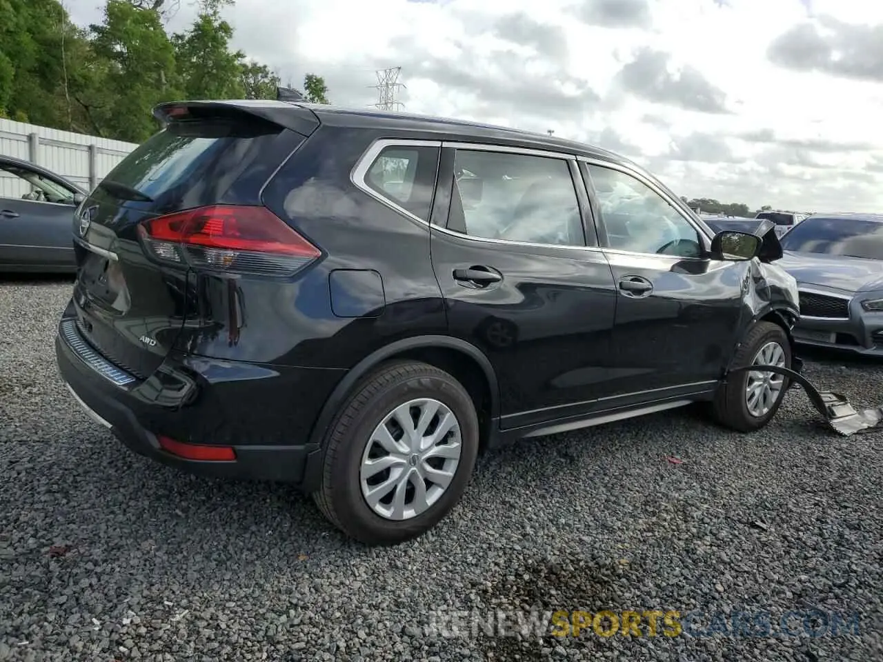 3 Photograph of a damaged car KNMAT2MV6LP511673 NISSAN ROGUE 2020