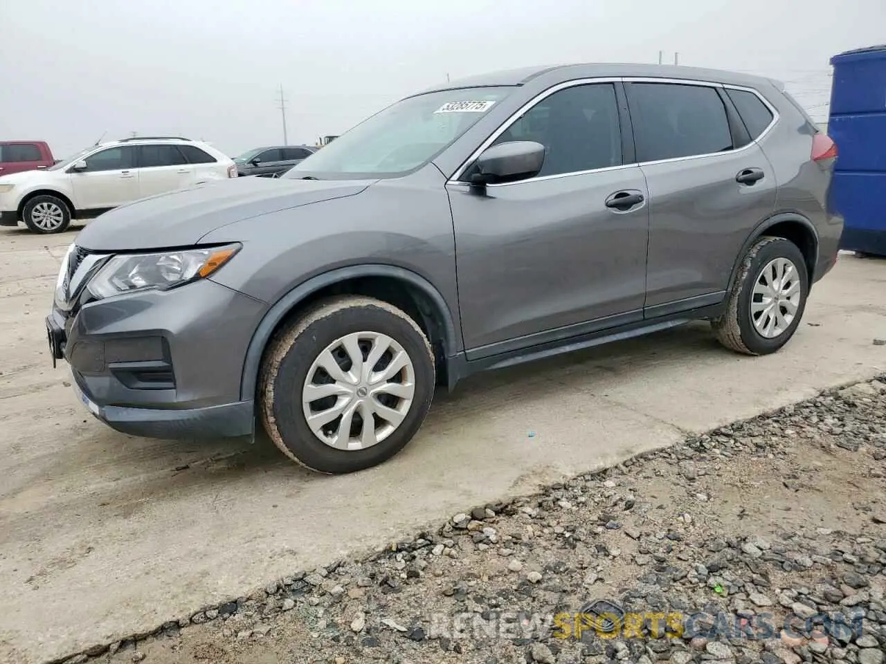 1 Photograph of a damaged car KNMAT2MV6LP521815 NISSAN ROGUE 2020