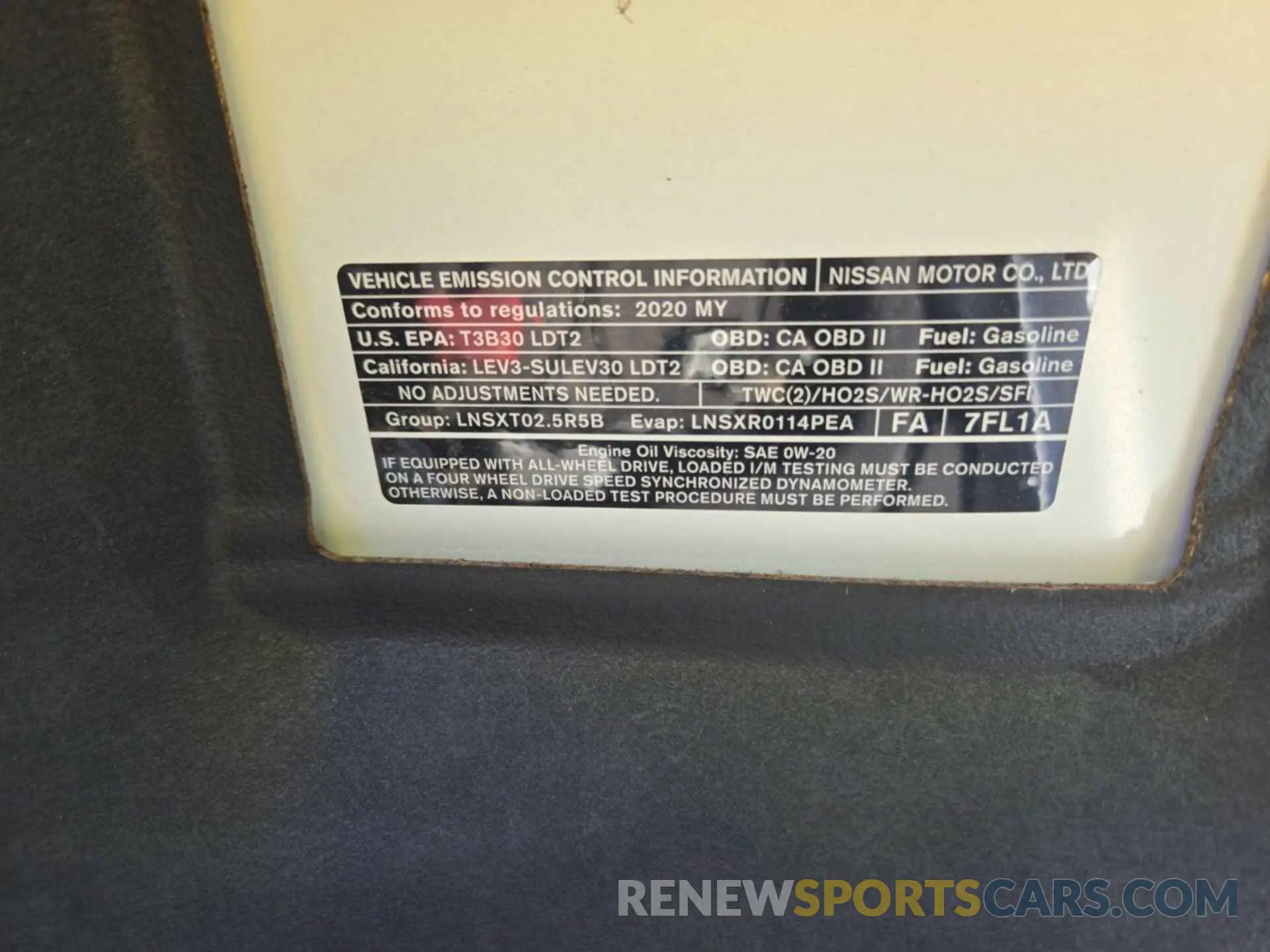 35 Photograph of a damaged car KNMAT2MV6LP539697 NISSAN ROGUE 2020