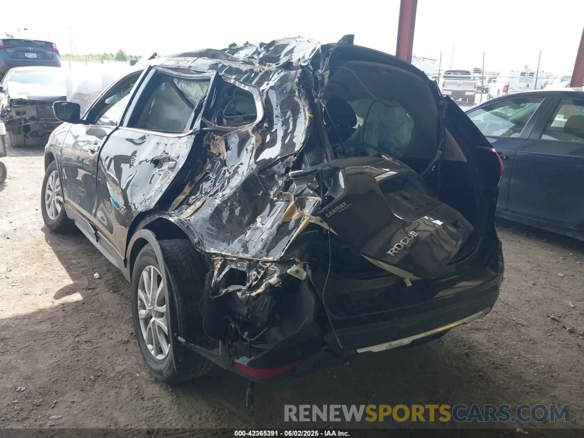 6 Photograph of a damaged car KNMAT2MV6LP540347 NISSAN ROGUE 2020