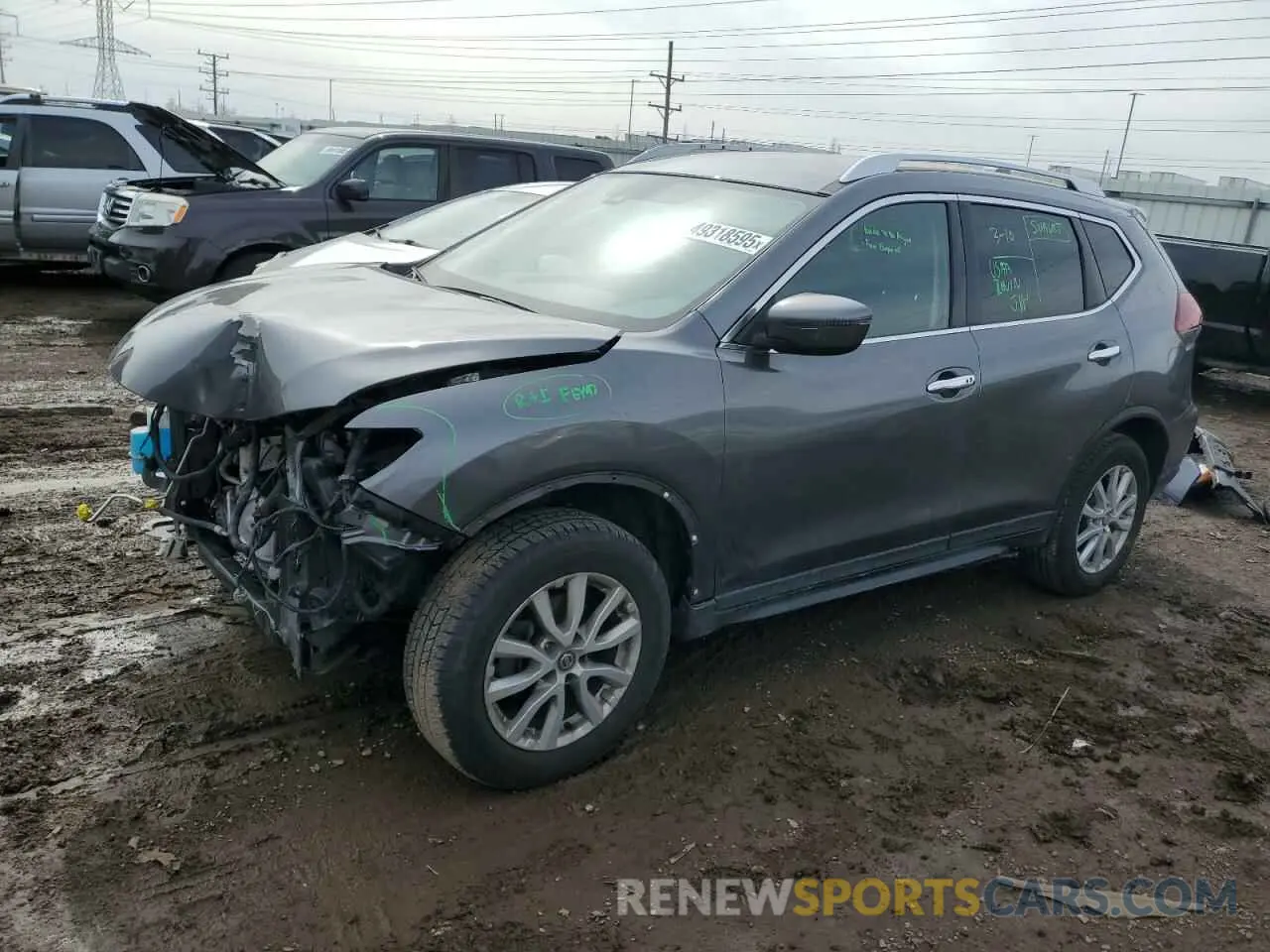 1 Фотография поврежденного автомобиля KNMAT2MV7LP505834 NISSAN ROGUE 2020