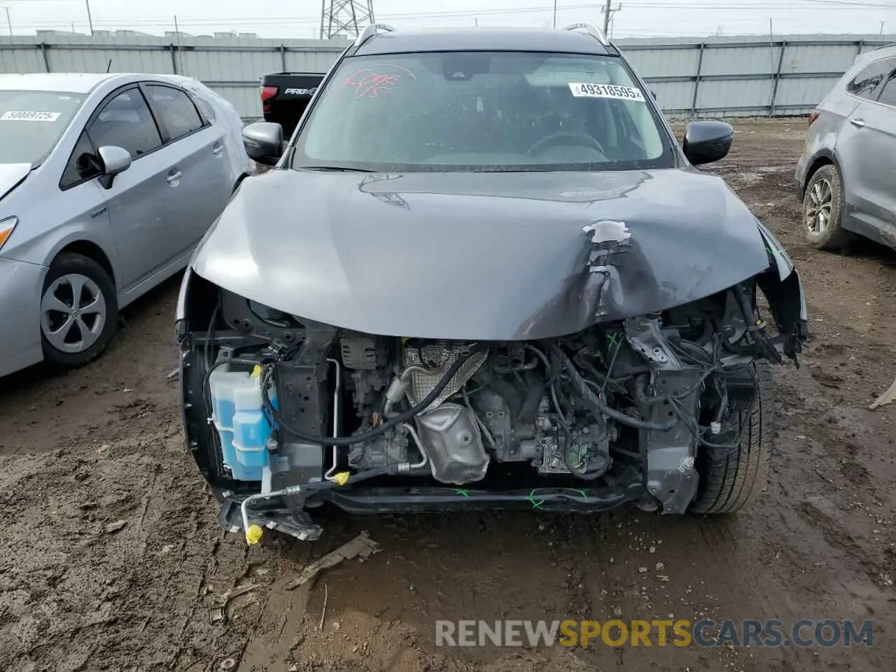 5 Фотография поврежденного автомобиля KNMAT2MV7LP505834 NISSAN ROGUE 2020