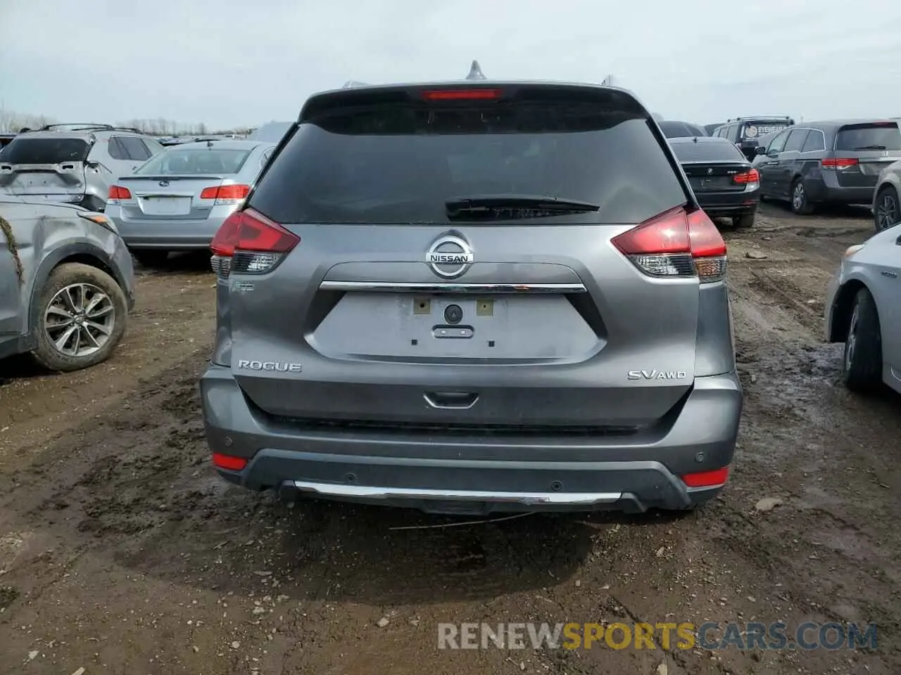 6 Фотография поврежденного автомобиля KNMAT2MV7LP505834 NISSAN ROGUE 2020