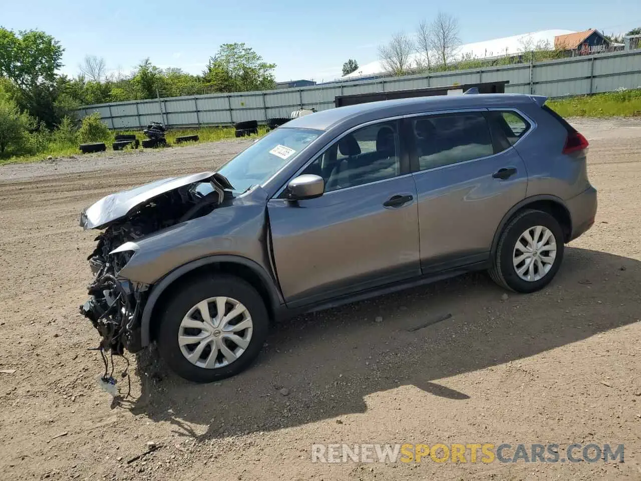 1 Photograph of a damaged car KNMAT2MV7LP516770 NISSAN ROGUE 2020