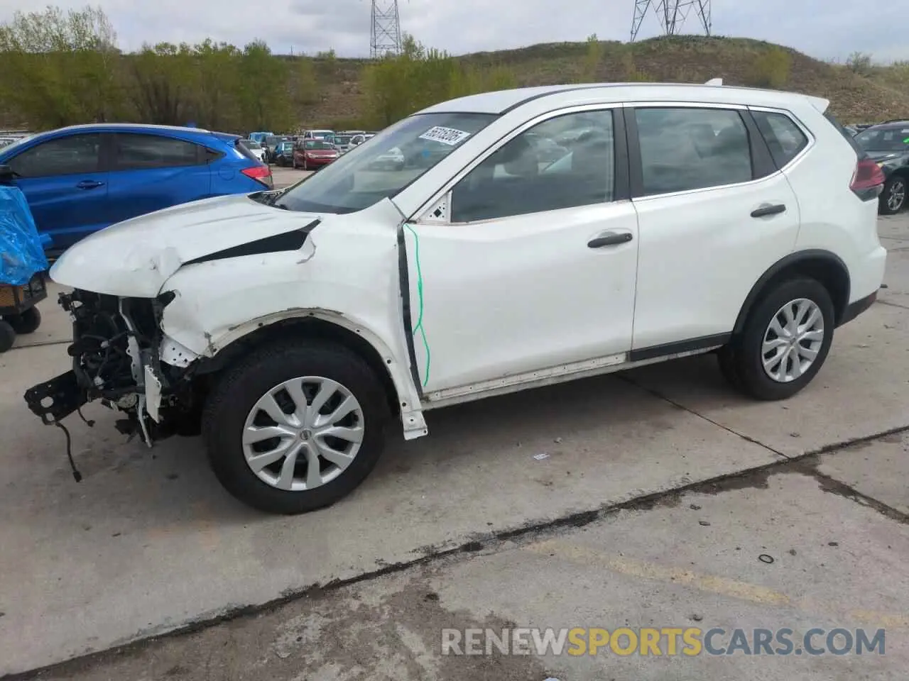 1 Photograph of a damaged car KNMAT2MV8LP508984 NISSAN ROGUE 2020