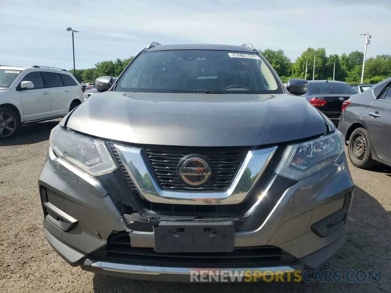 5 Photograph of a damaged car KNMAT2MVXLP536933 NISSAN ROGUE 2020