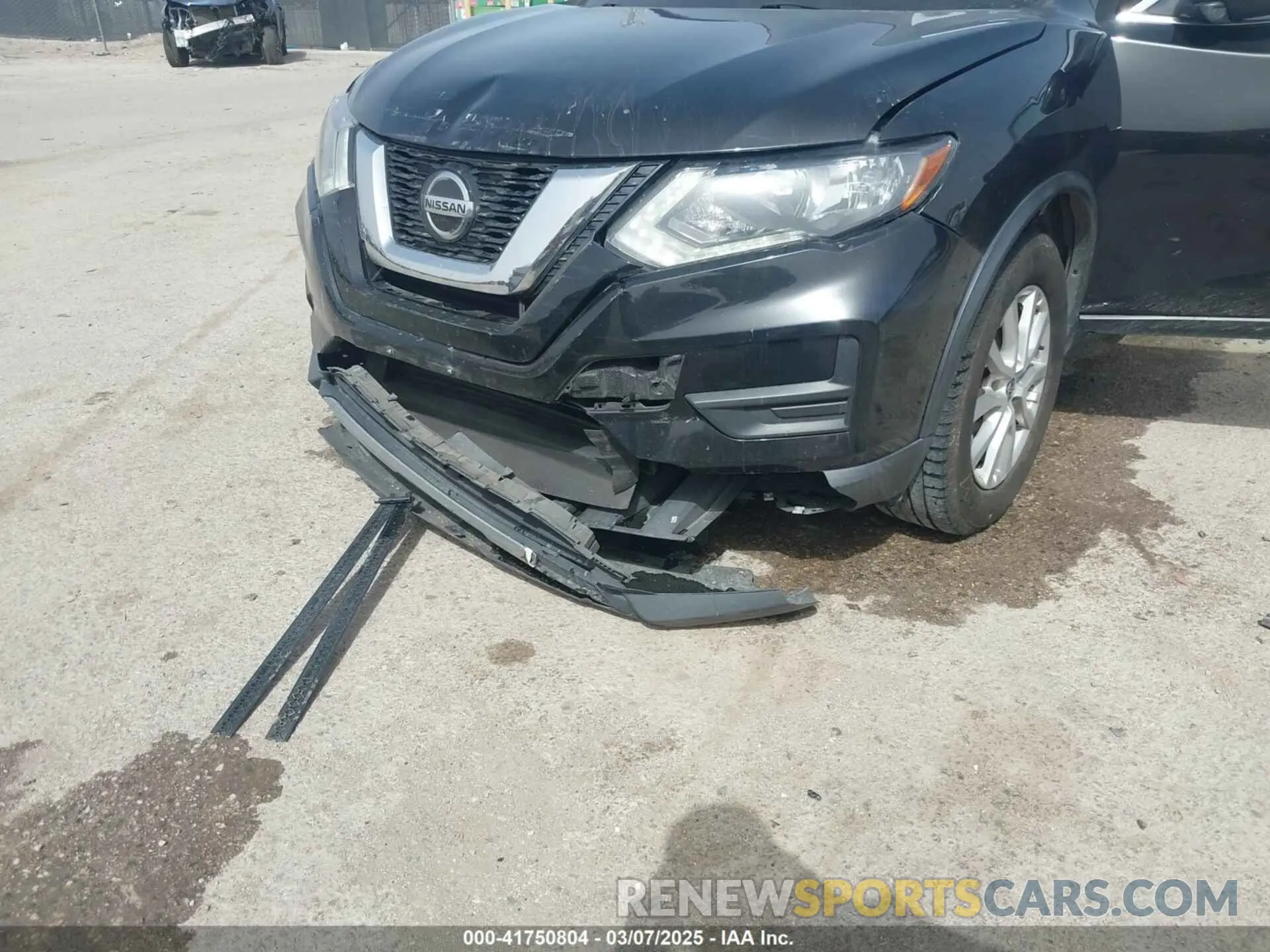 6 Photograph of a damaged car KNMAT2MVXLP539587 NISSAN ROGUE 2020