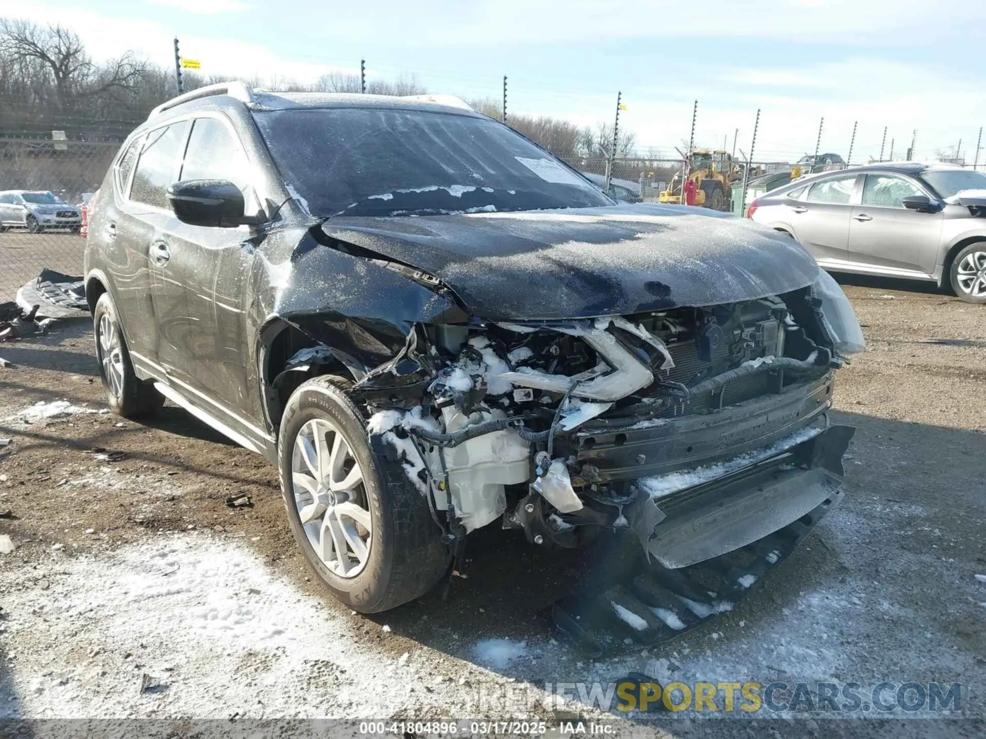 1 Фотография поврежденного автомобиля KNMAT2MVXLP540531 NISSAN ROGUE 2020