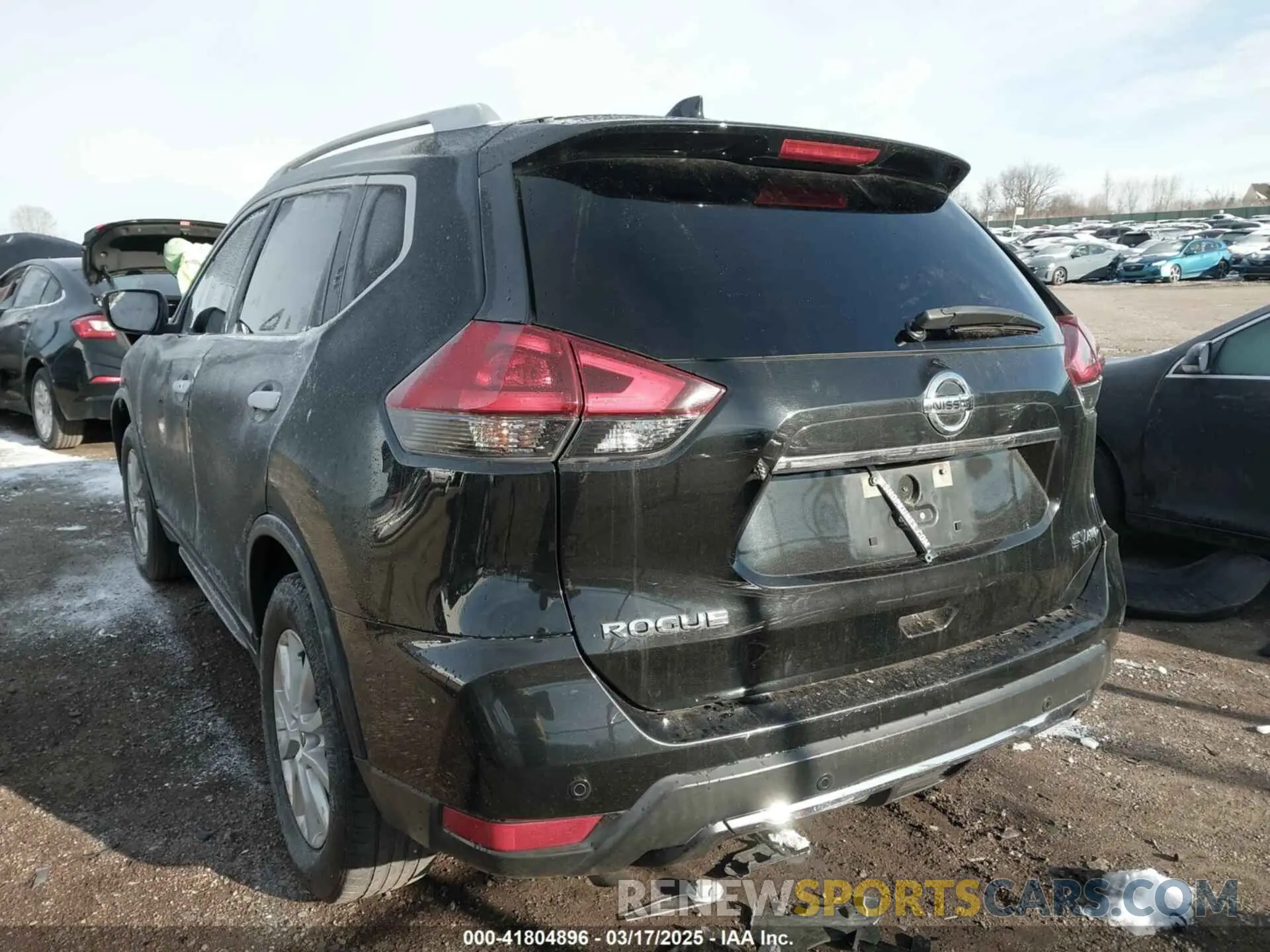 3 Фотография поврежденного автомобиля KNMAT2MVXLP540531 NISSAN ROGUE 2020