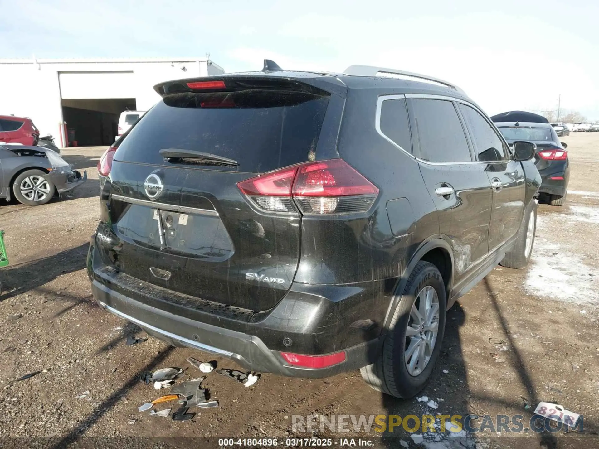 4 Фотография поврежденного автомобиля KNMAT2MVXLP540531 NISSAN ROGUE 2020