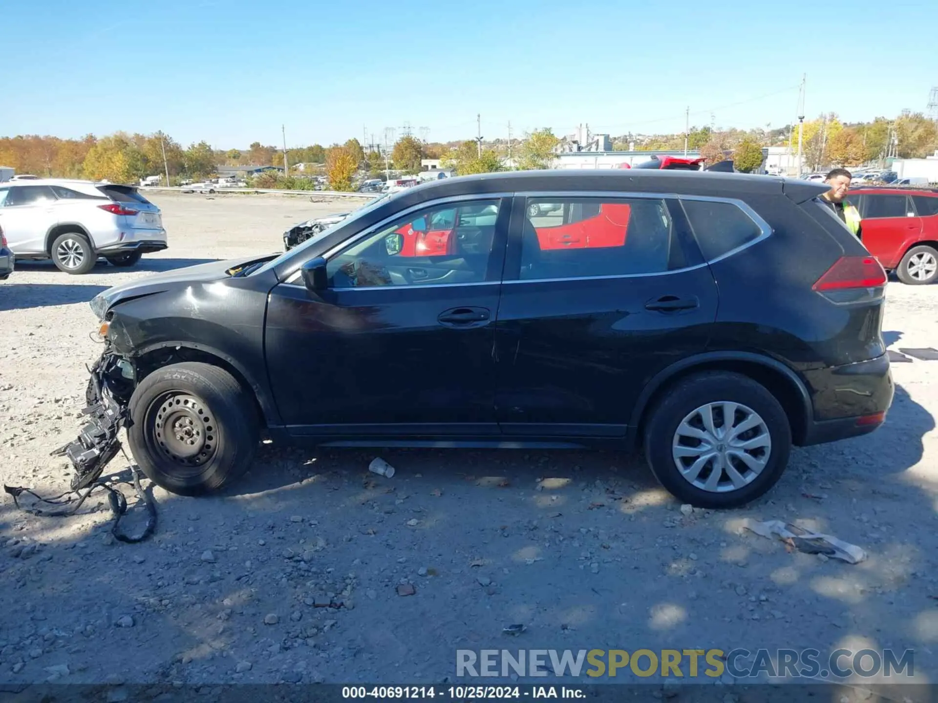 13 Photograph of a damaged car KNMAT2MVXLP540884 NISSAN ROGUE 2020