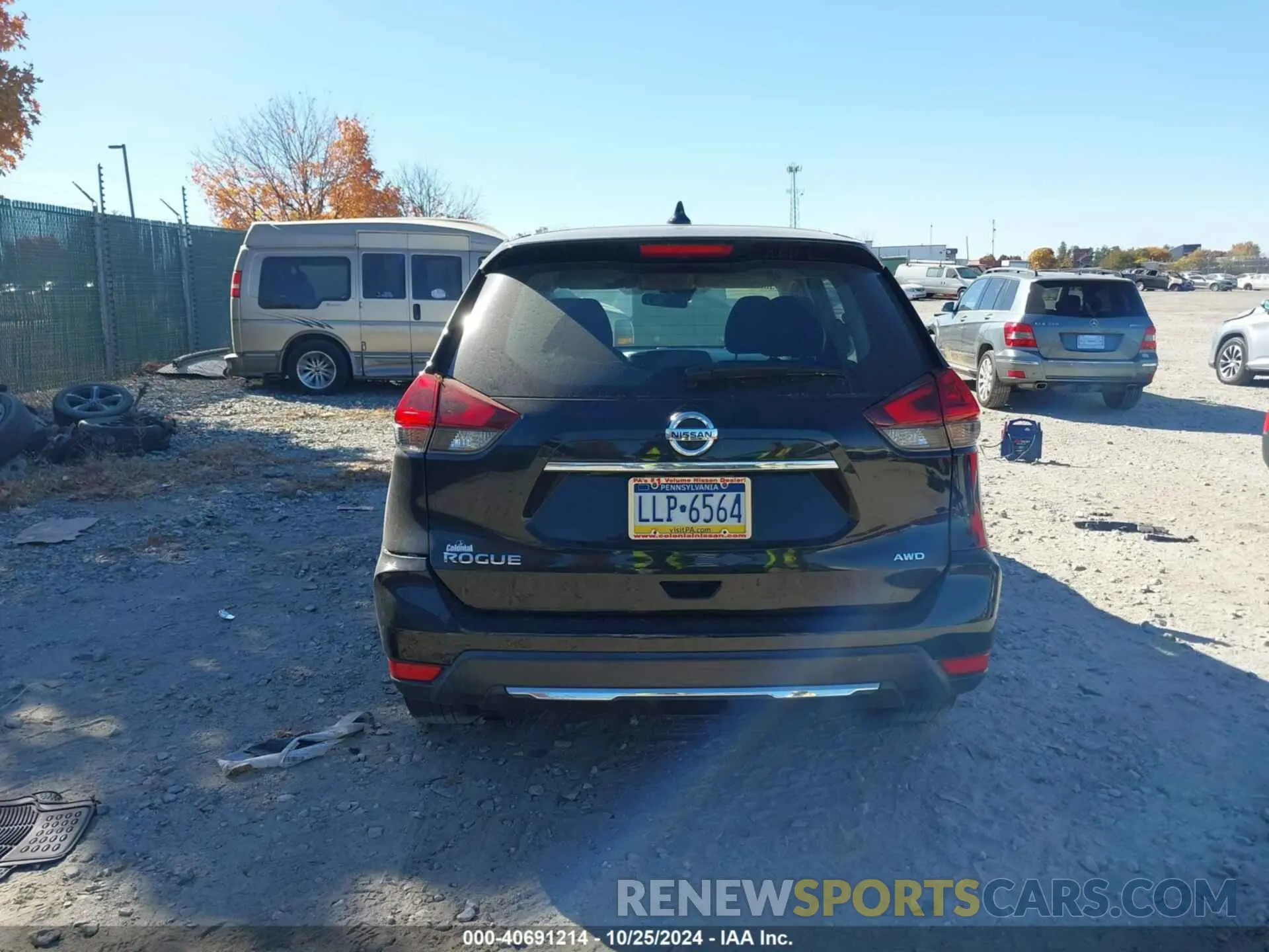 15 Photograph of a damaged car KNMAT2MVXLP540884 NISSAN ROGUE 2020