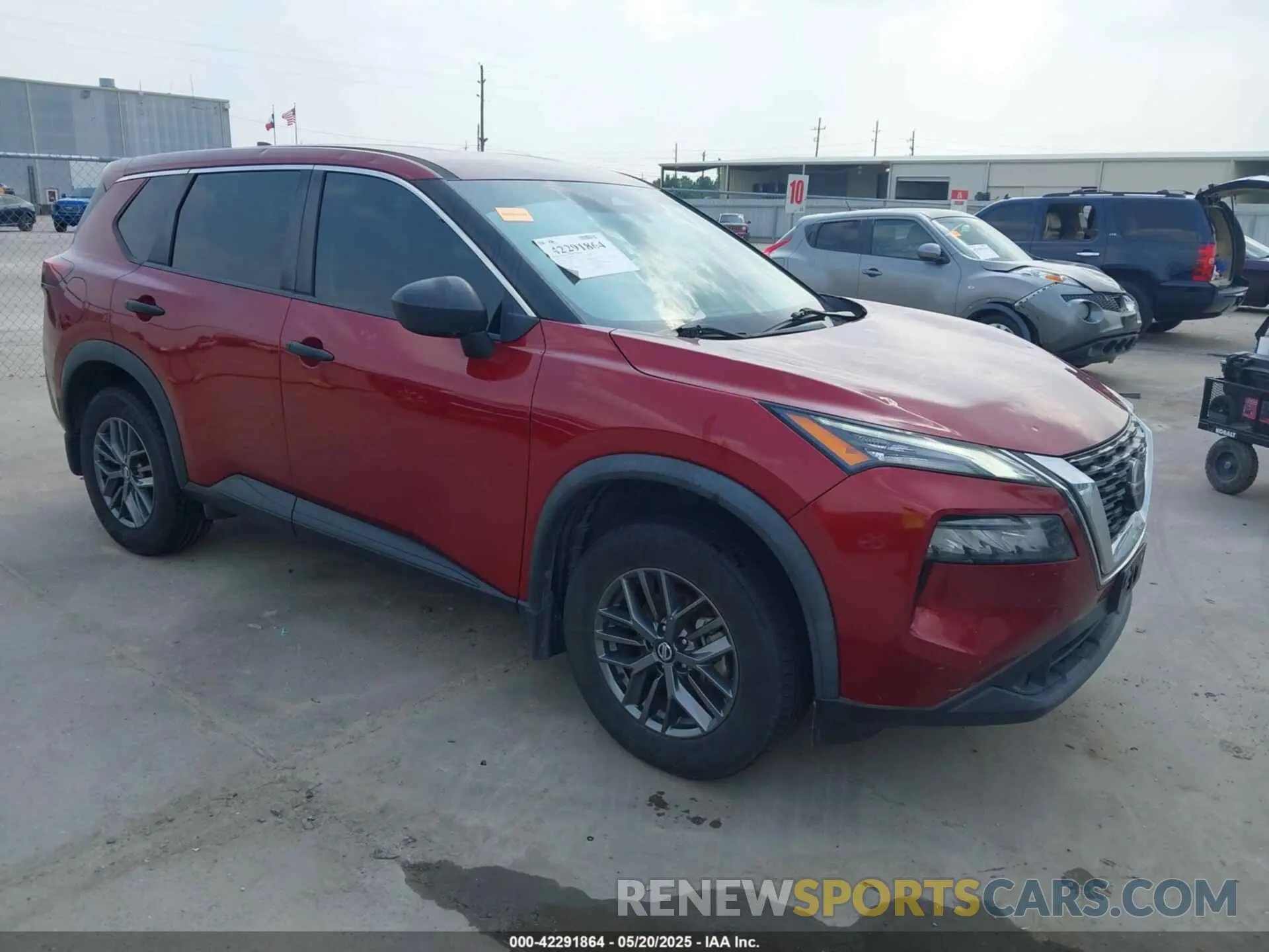 1 Photograph of a damaged car 5N1AT3AA2MC805714 NISSAN ROGUE 2021