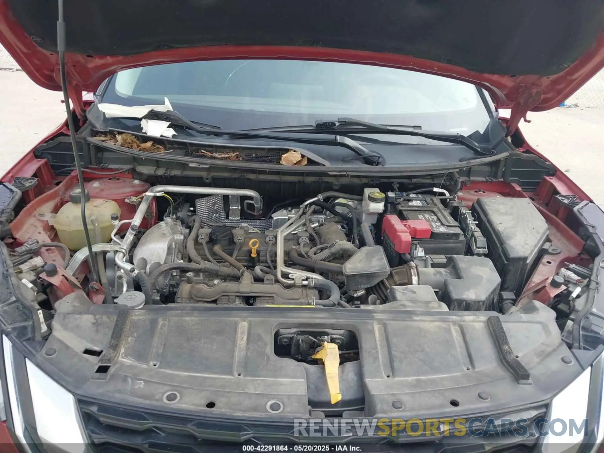 10 Photograph of a damaged car 5N1AT3AA2MC805714 NISSAN ROGUE 2021
