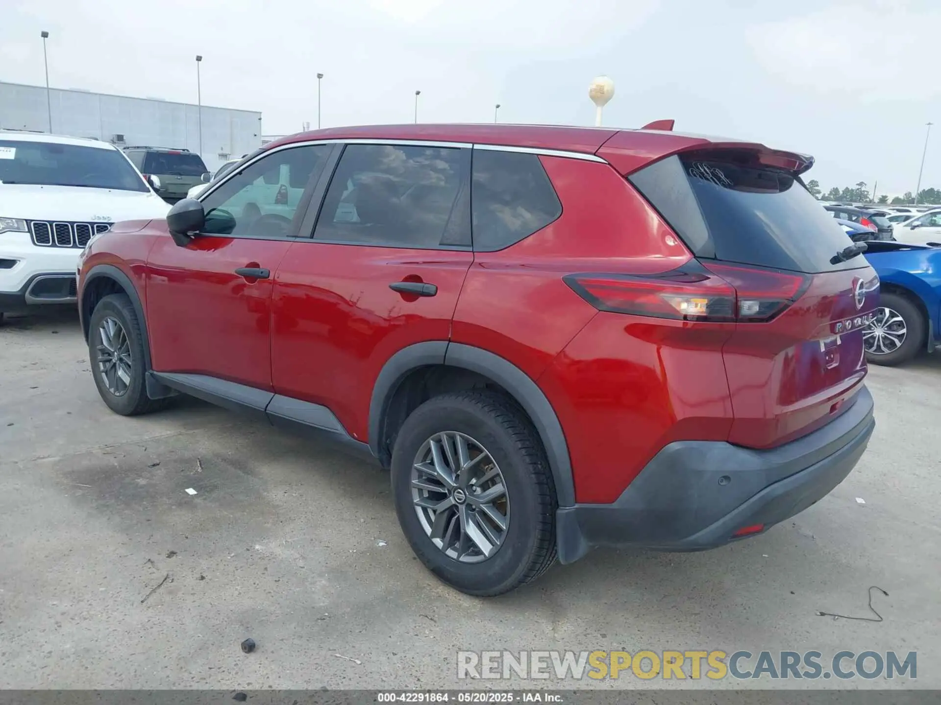 3 Photograph of a damaged car 5N1AT3AA2MC805714 NISSAN ROGUE 2021