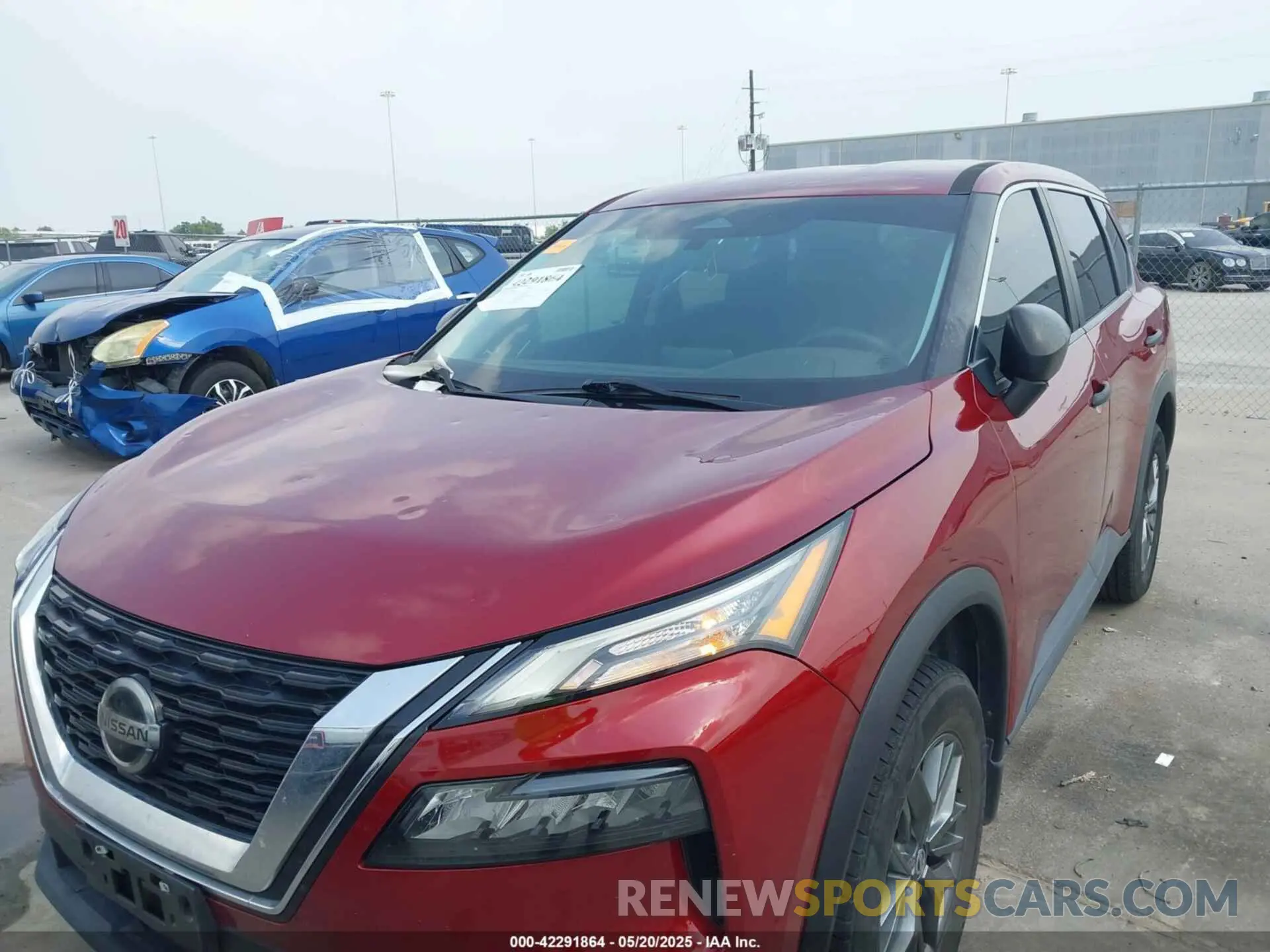6 Photograph of a damaged car 5N1AT3AA2MC805714 NISSAN ROGUE 2021