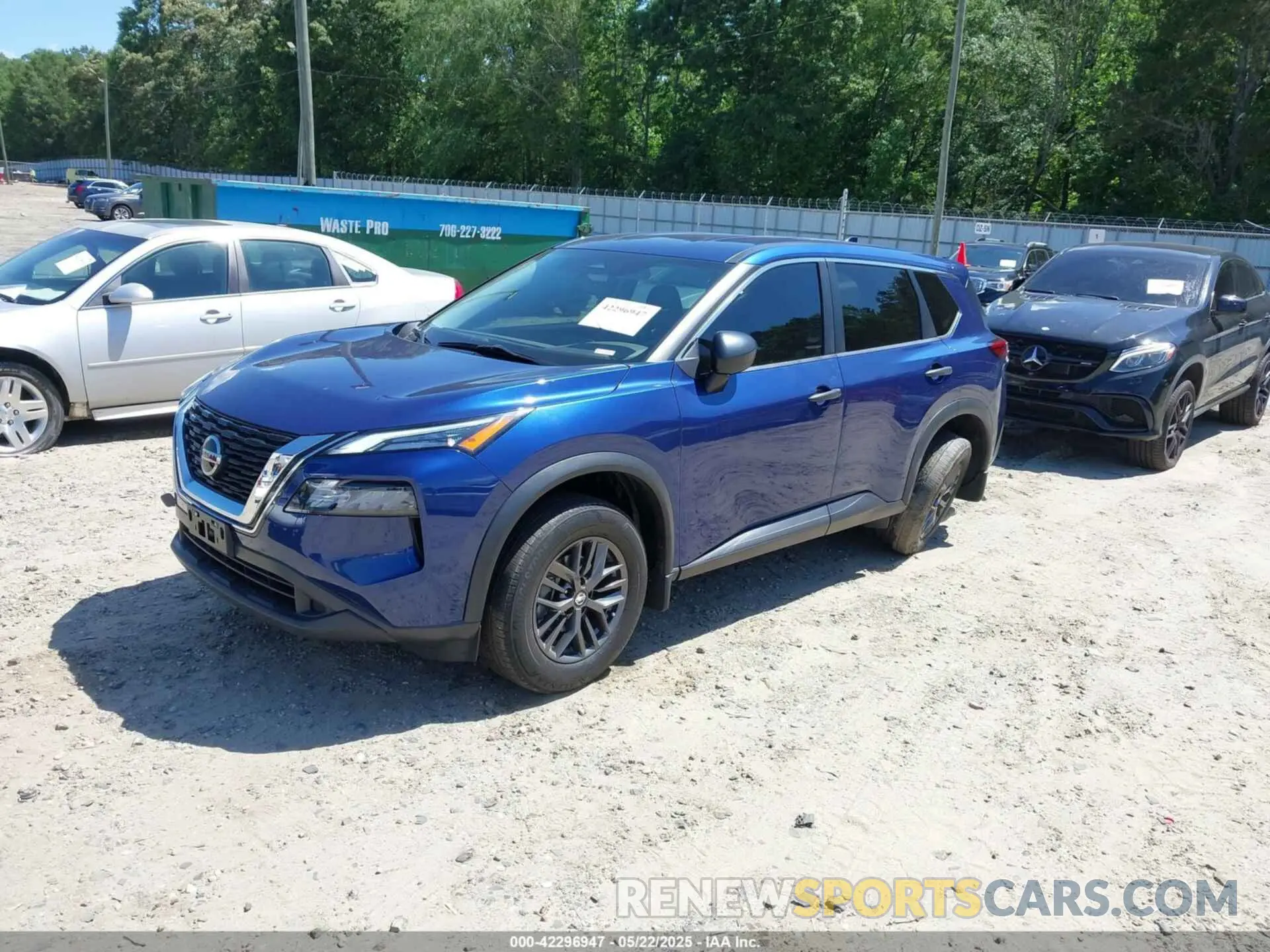 2 Photograph of a damaged car 5N1AT3AA3MC729503 NISSAN ROGUE 2021
