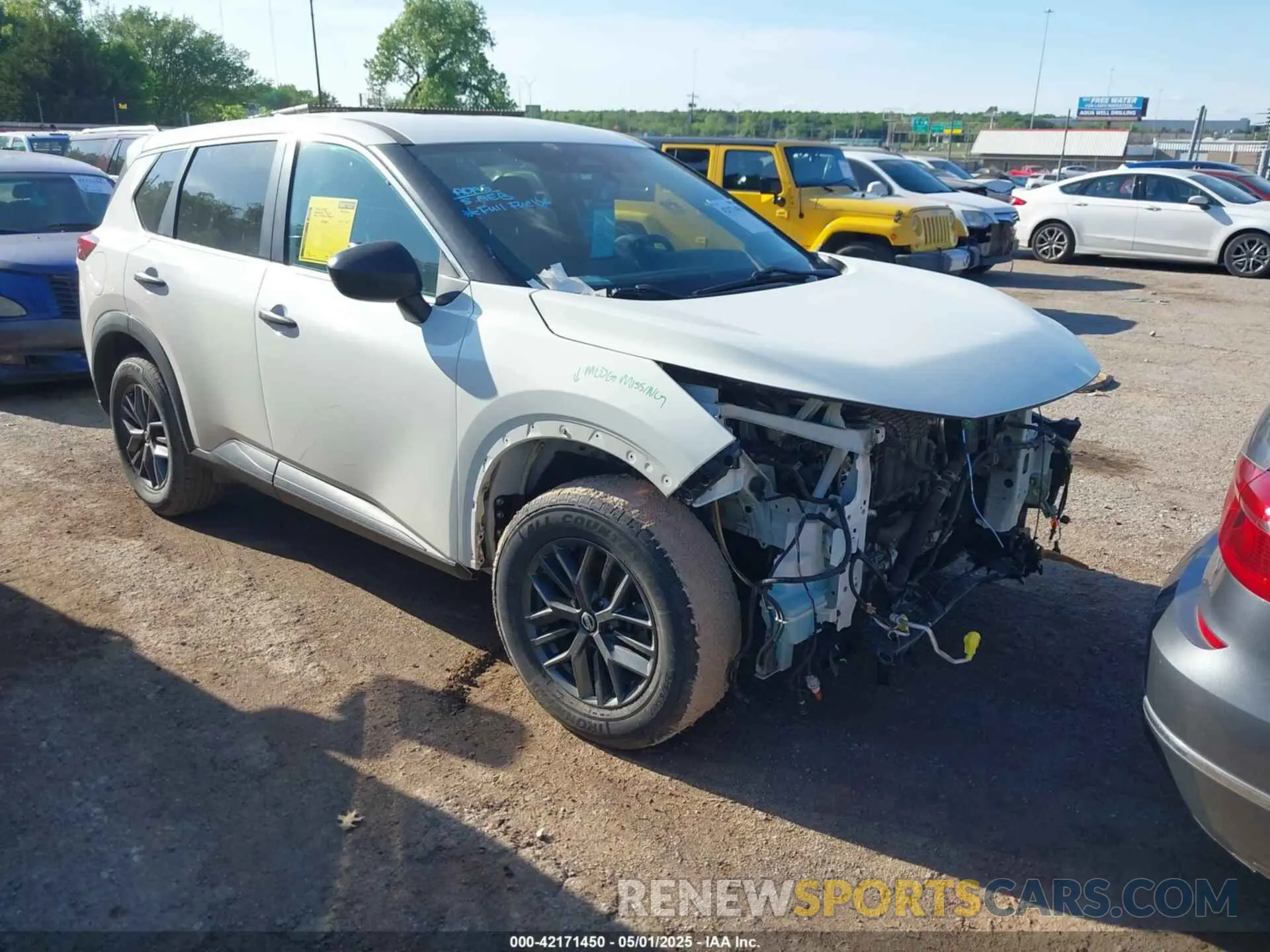 1 Фотография поврежденного автомобиля 5N1AT3AA3MC741618 NISSAN ROGUE 2021