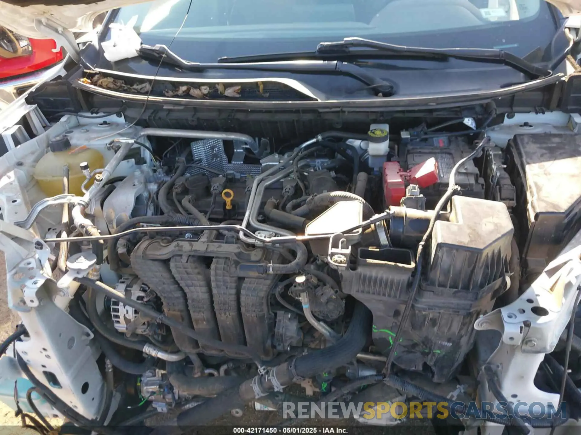 10 Фотография поврежденного автомобиля 5N1AT3AA3MC741618 NISSAN ROGUE 2021