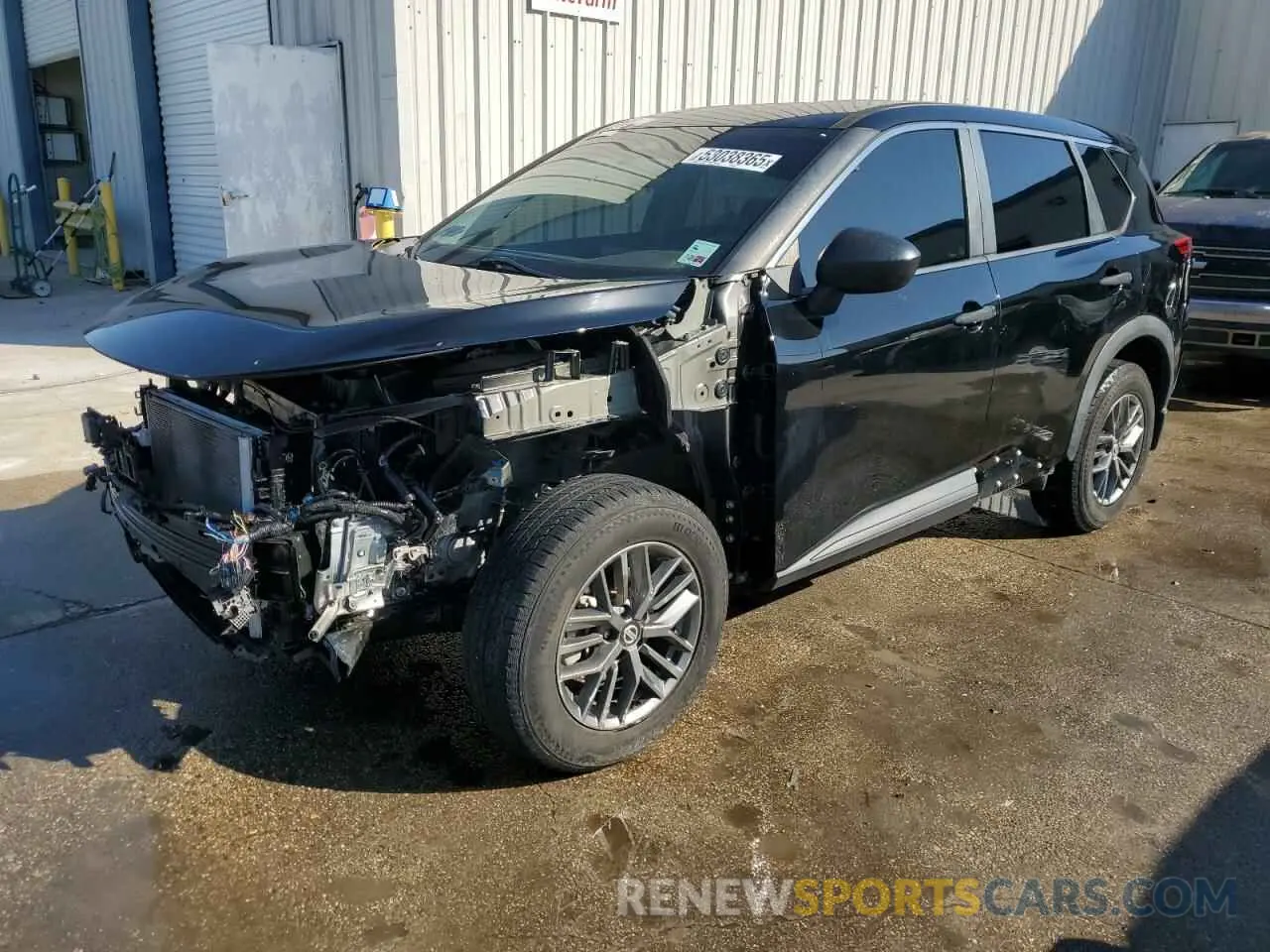 1 Photograph of a damaged car 5N1AT3AA3MC790592 NISSAN ROGUE 2021