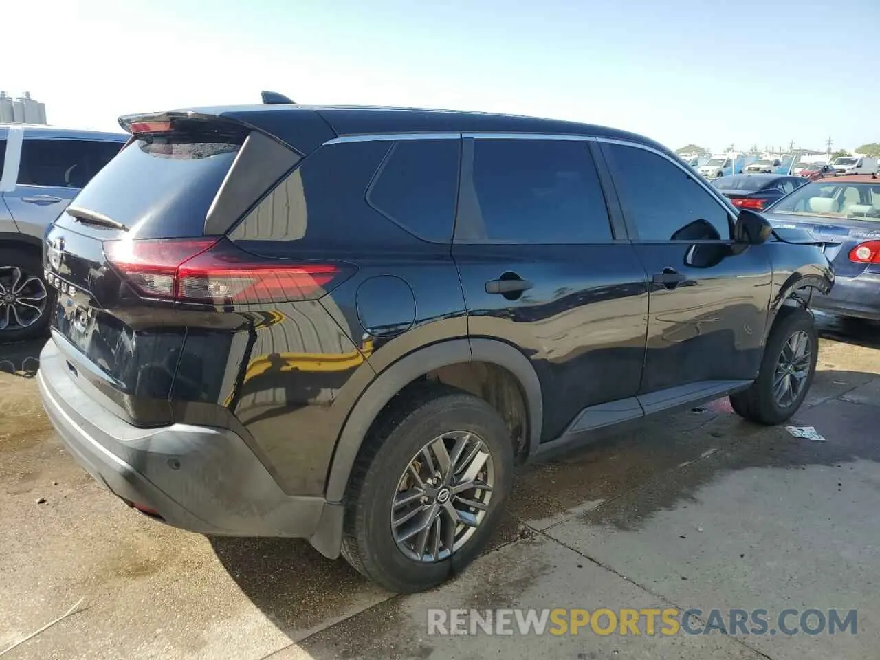 3 Photograph of a damaged car 5N1AT3AA3MC790592 NISSAN ROGUE 2021