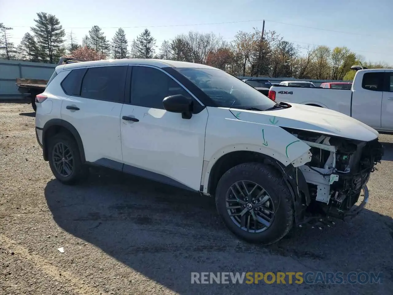 4 Фотография поврежденного автомобиля 5N1AT3AA3MC807472 NISSAN ROGUE 2021