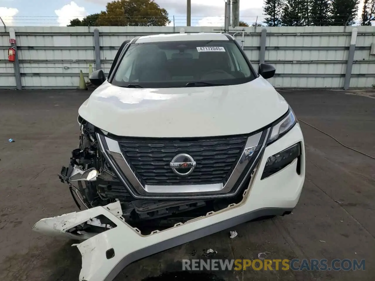 5 Фотография поврежденного автомобиля 5N1AT3AA4MC691621 NISSAN ROGUE 2021