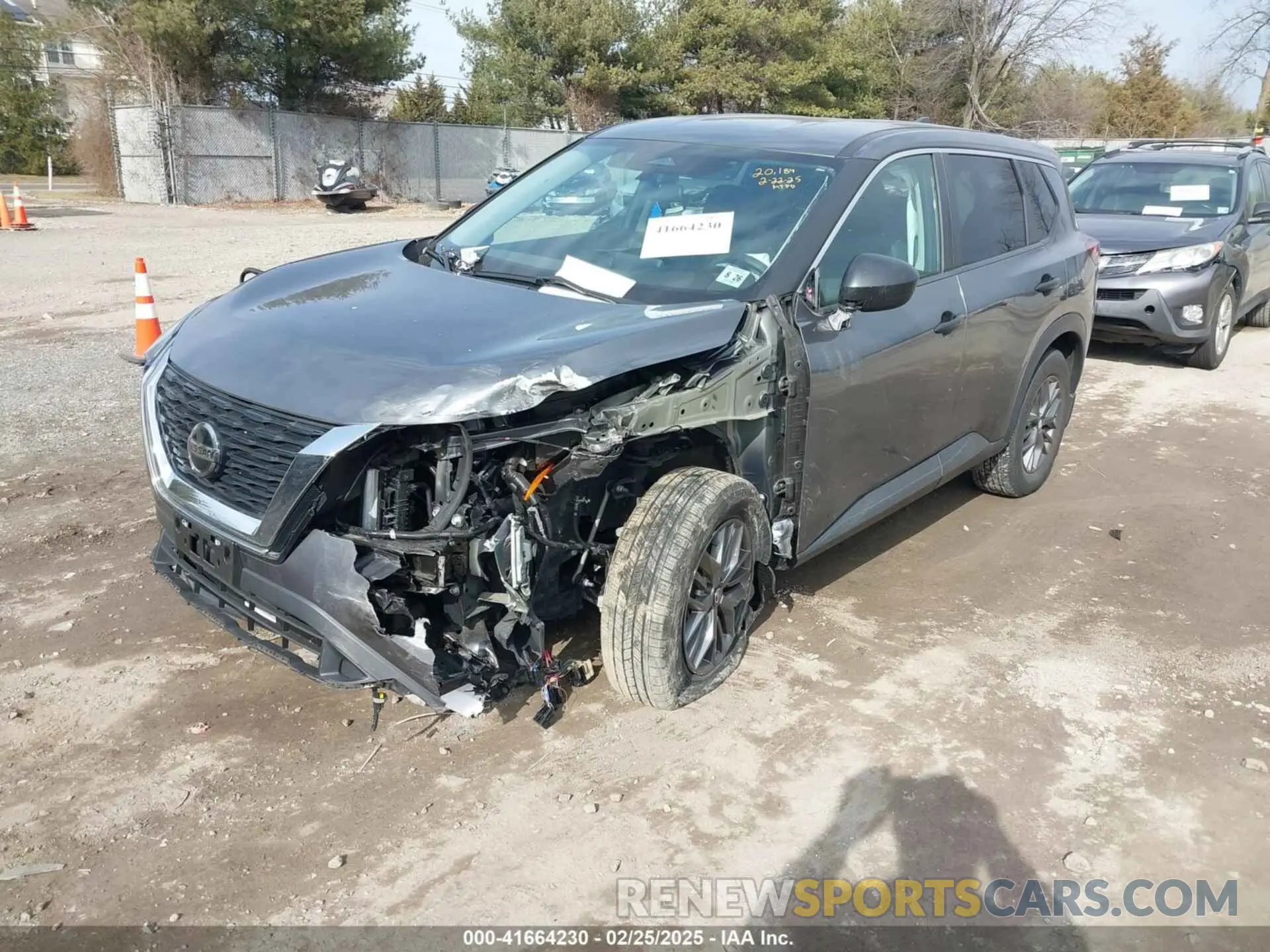 2 Photograph of a damaged car 5N1AT3AA4MC792562 NISSAN ROGUE 2021