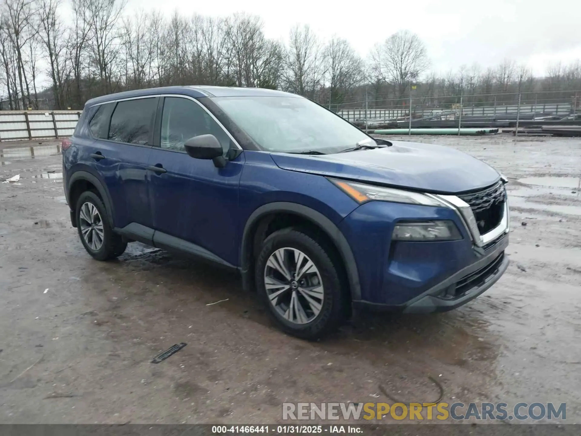 1 Photograph of a damaged car 5N1AT3AA4MC826824 NISSAN ROGUE 2021
