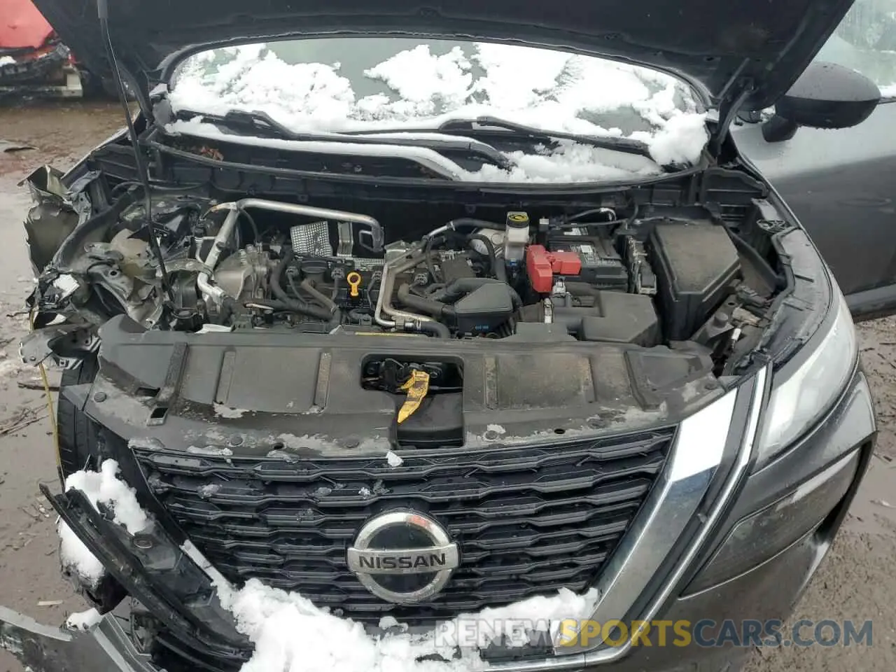 12 Photograph of a damaged car 5N1AT3AA5MC673662 NISSAN ROGUE 2021