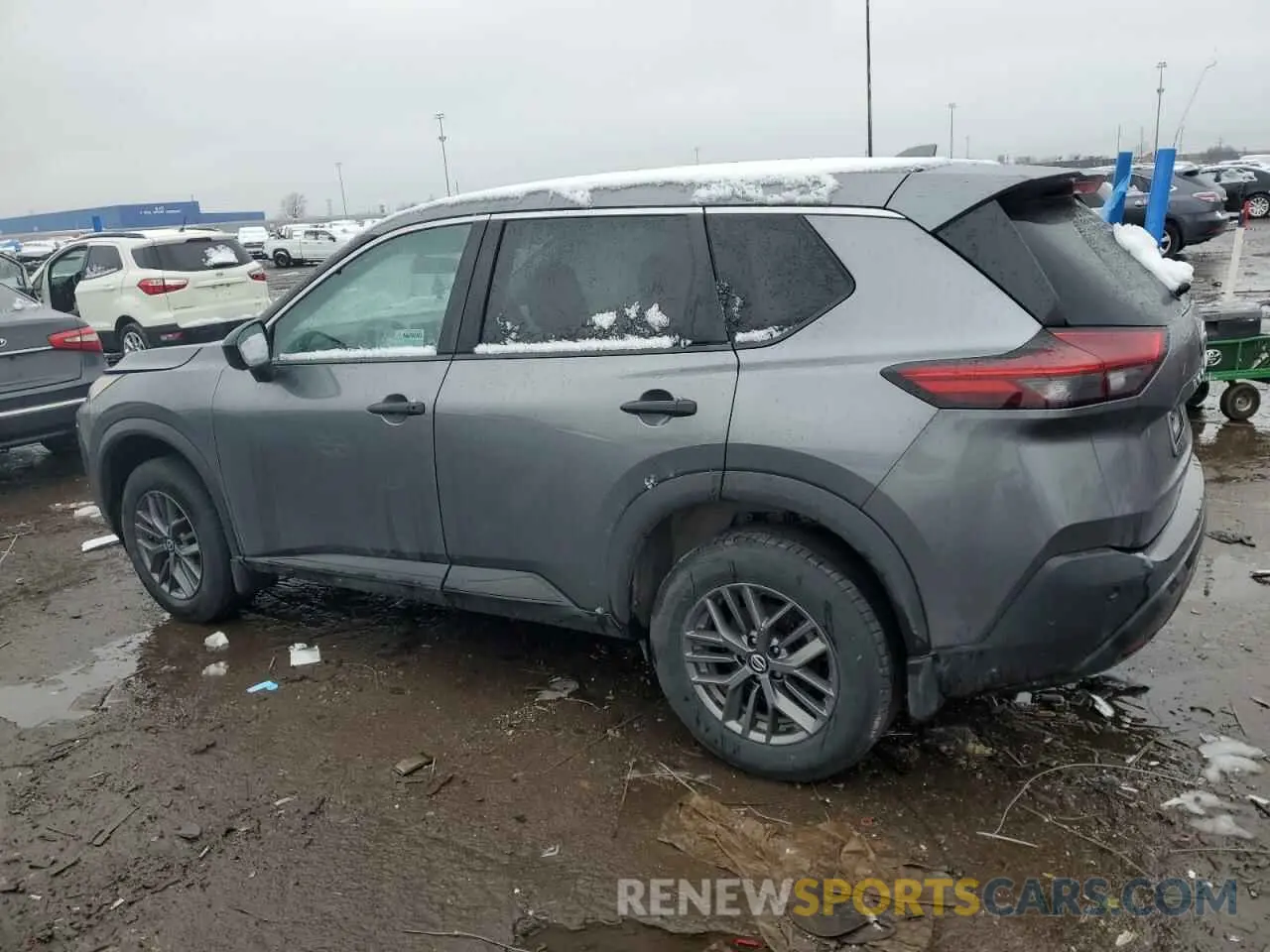 2 Photograph of a damaged car 5N1AT3AA5MC673662 NISSAN ROGUE 2021