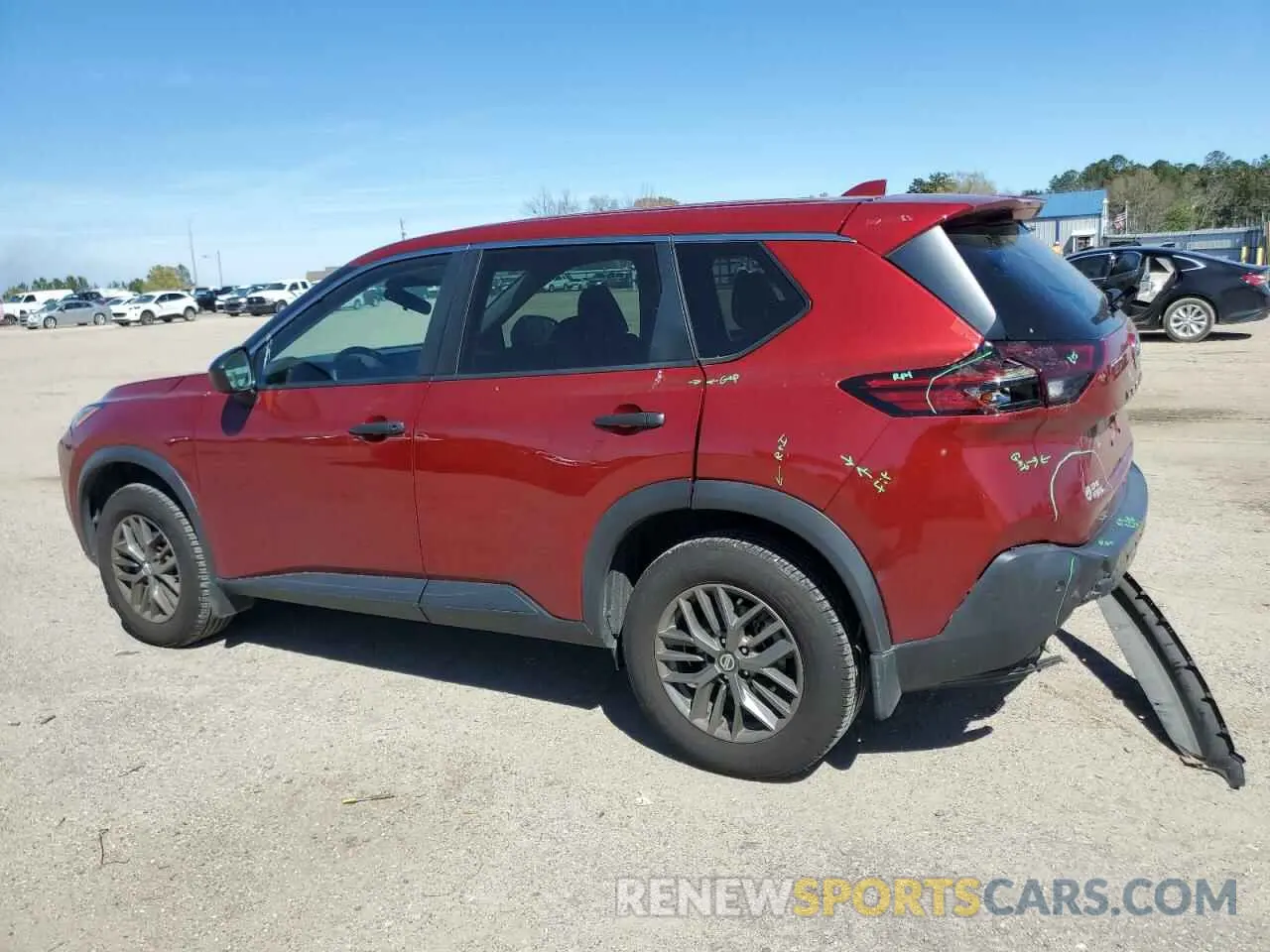 2 Фотография поврежденного автомобиля 5N1AT3AA5MC695743 NISSAN ROGUE 2021