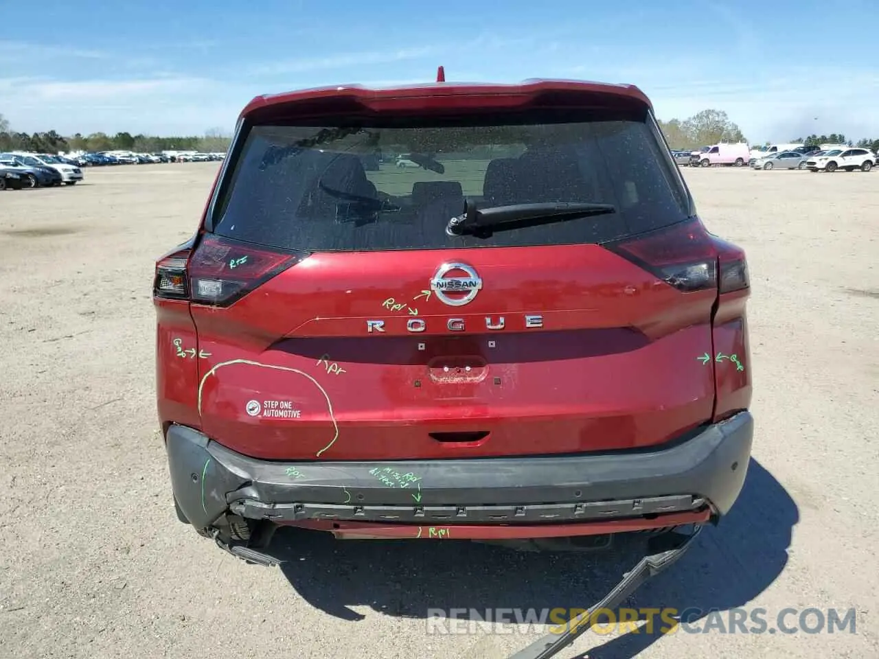 6 Фотография поврежденного автомобиля 5N1AT3AA5MC695743 NISSAN ROGUE 2021