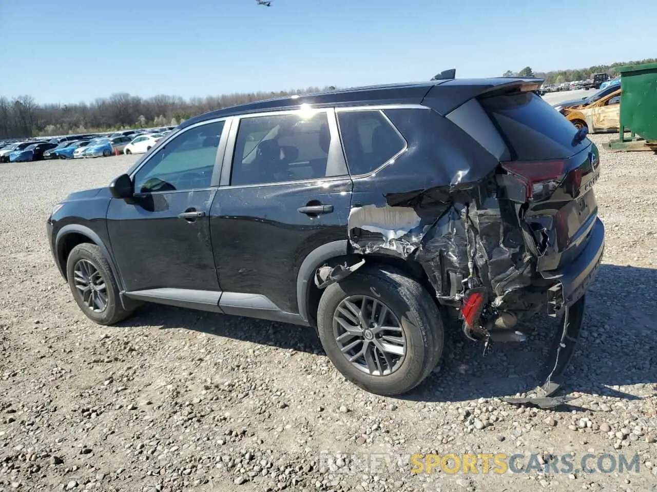 2 Photograph of a damaged car 5N1AT3AA5MC786575 NISSAN ROGUE 2021