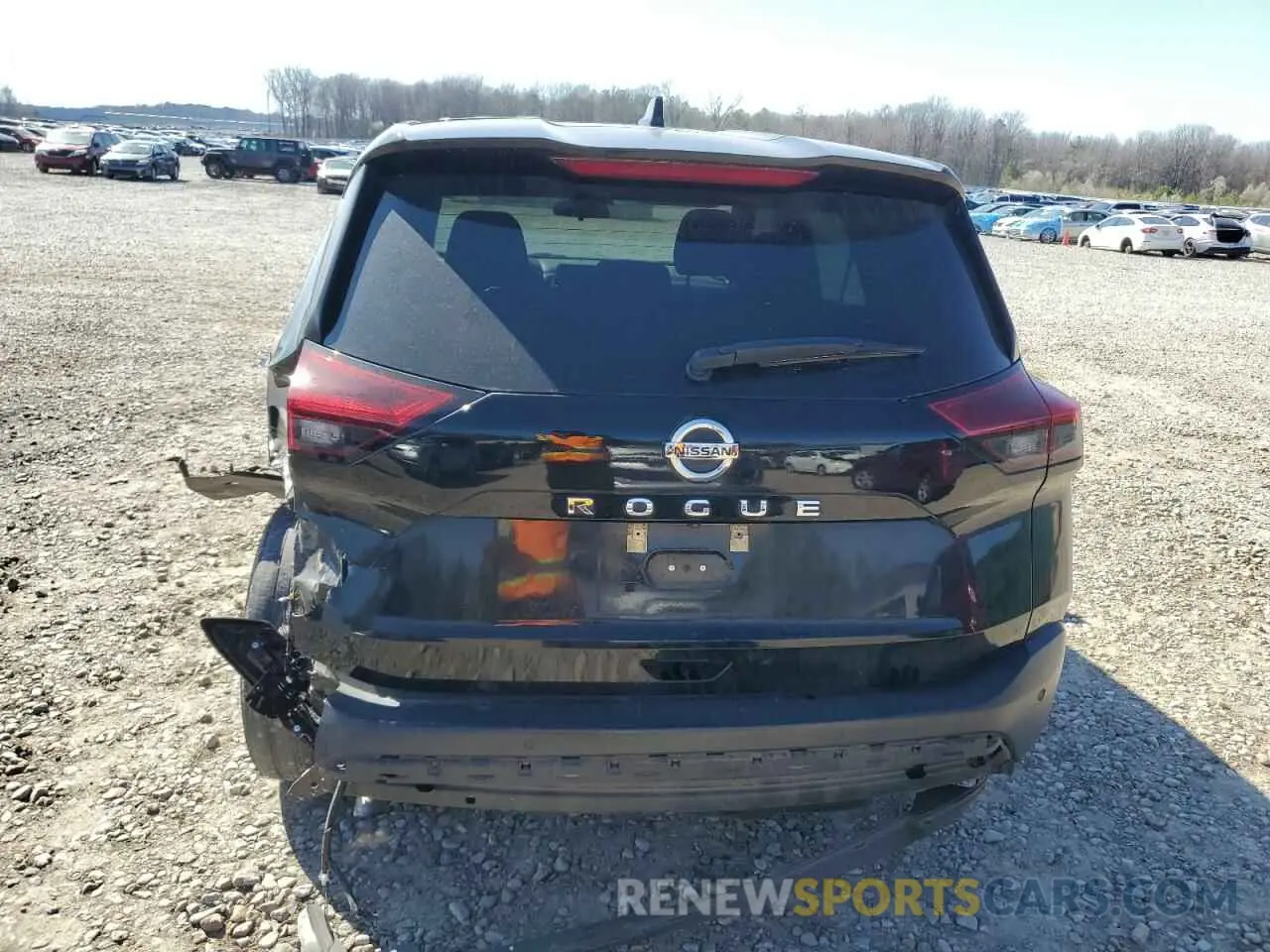 6 Photograph of a damaged car 5N1AT3AA5MC786575 NISSAN ROGUE 2021