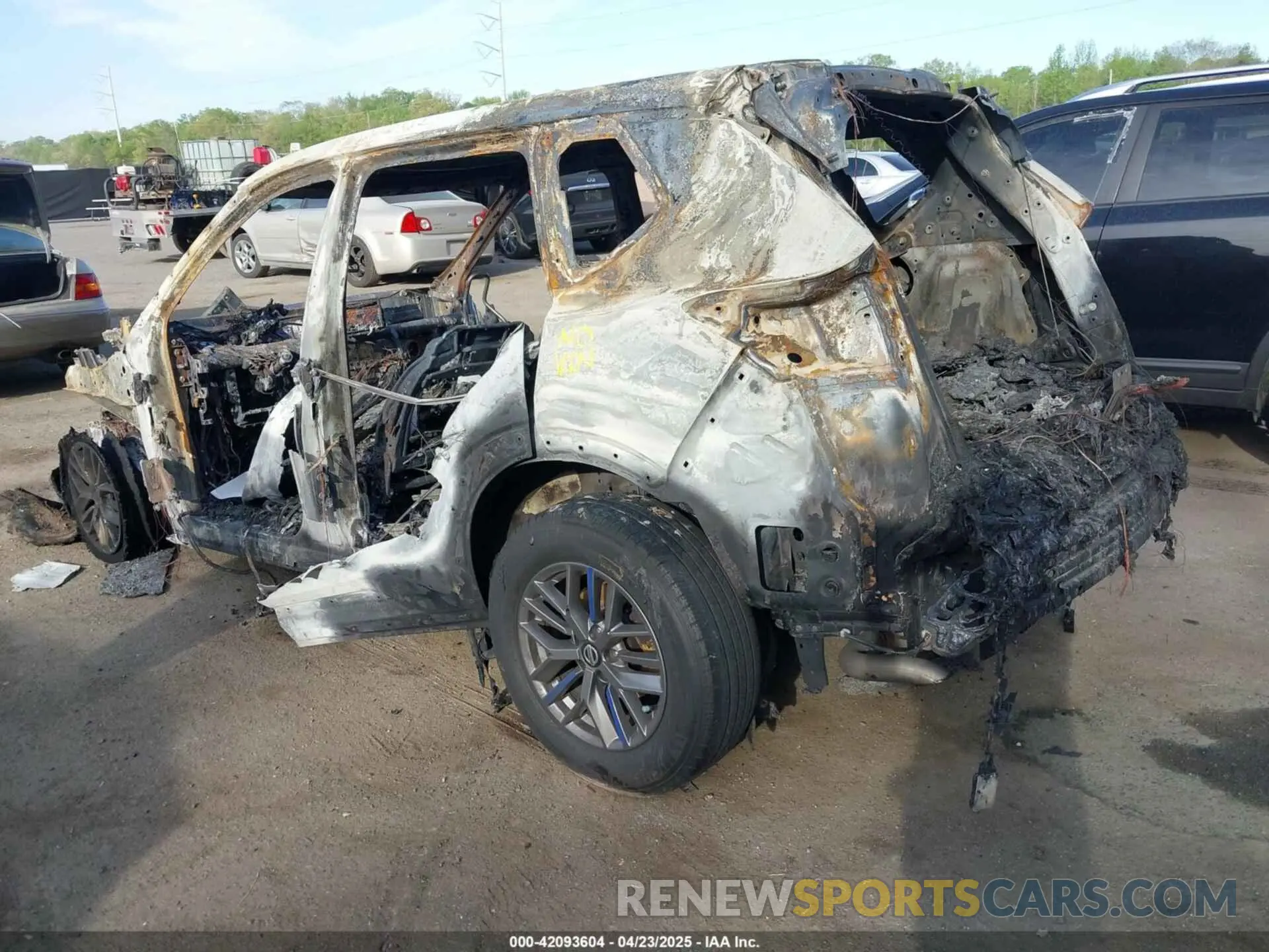 3 Photograph of a damaged car 5N1AT3AA5MC815377 NISSAN ROGUE 2021