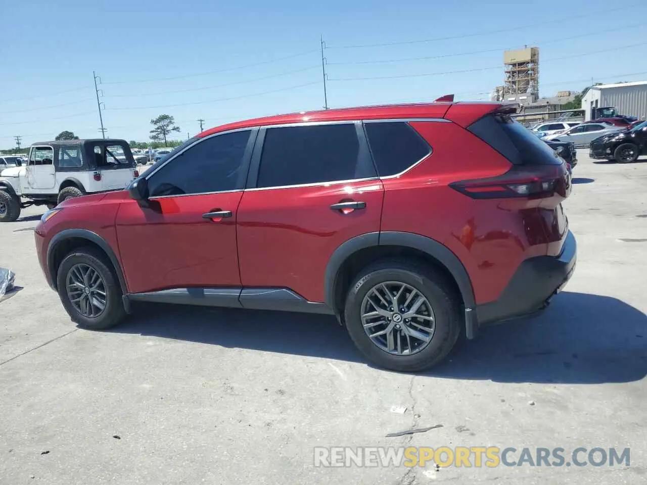 2 Photograph of a damaged car 5N1AT3AA6MC820474 NISSAN ROGUE 2021