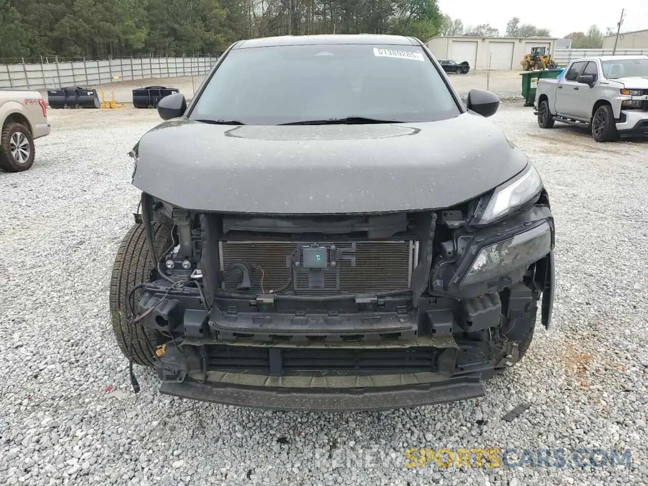 5 Фотография поврежденного автомобиля 5N1AT3AA8MC762366 NISSAN ROGUE 2021