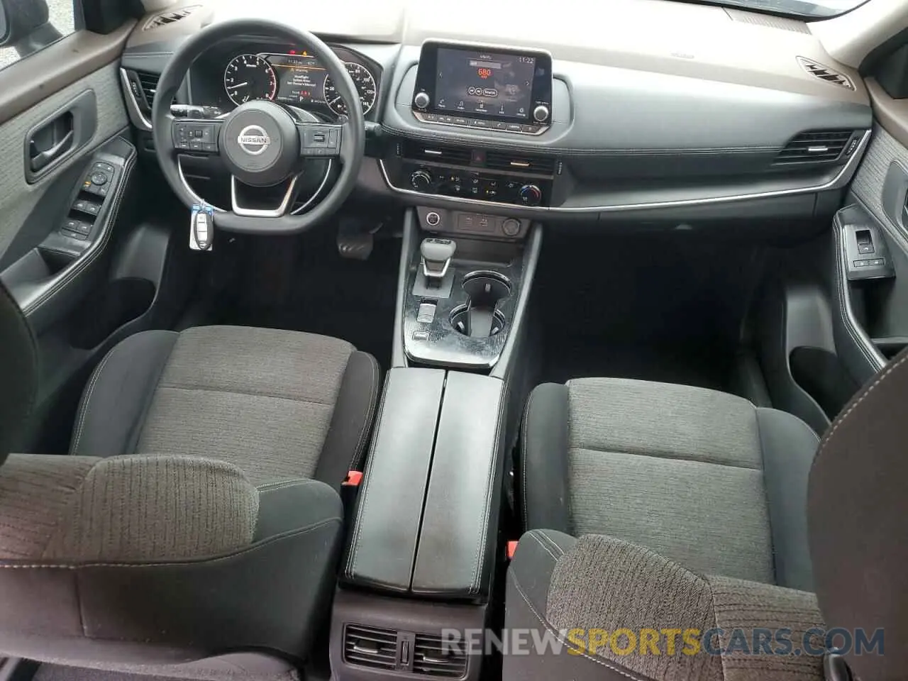 8 Фотография поврежденного автомобиля 5N1AT3AA8MC762366 NISSAN ROGUE 2021