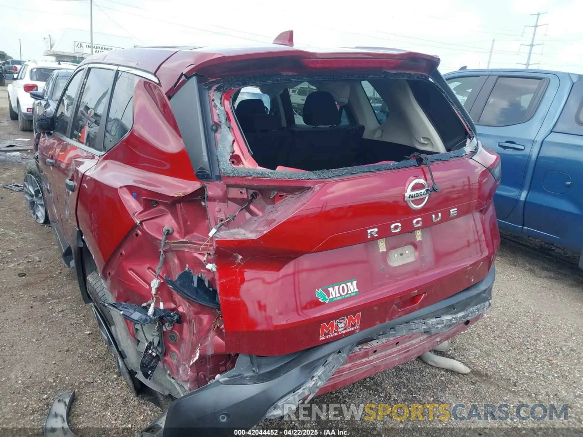 3 Фотография поврежденного автомобиля 5N1AT3AAXMC833809 NISSAN ROGUE 2021