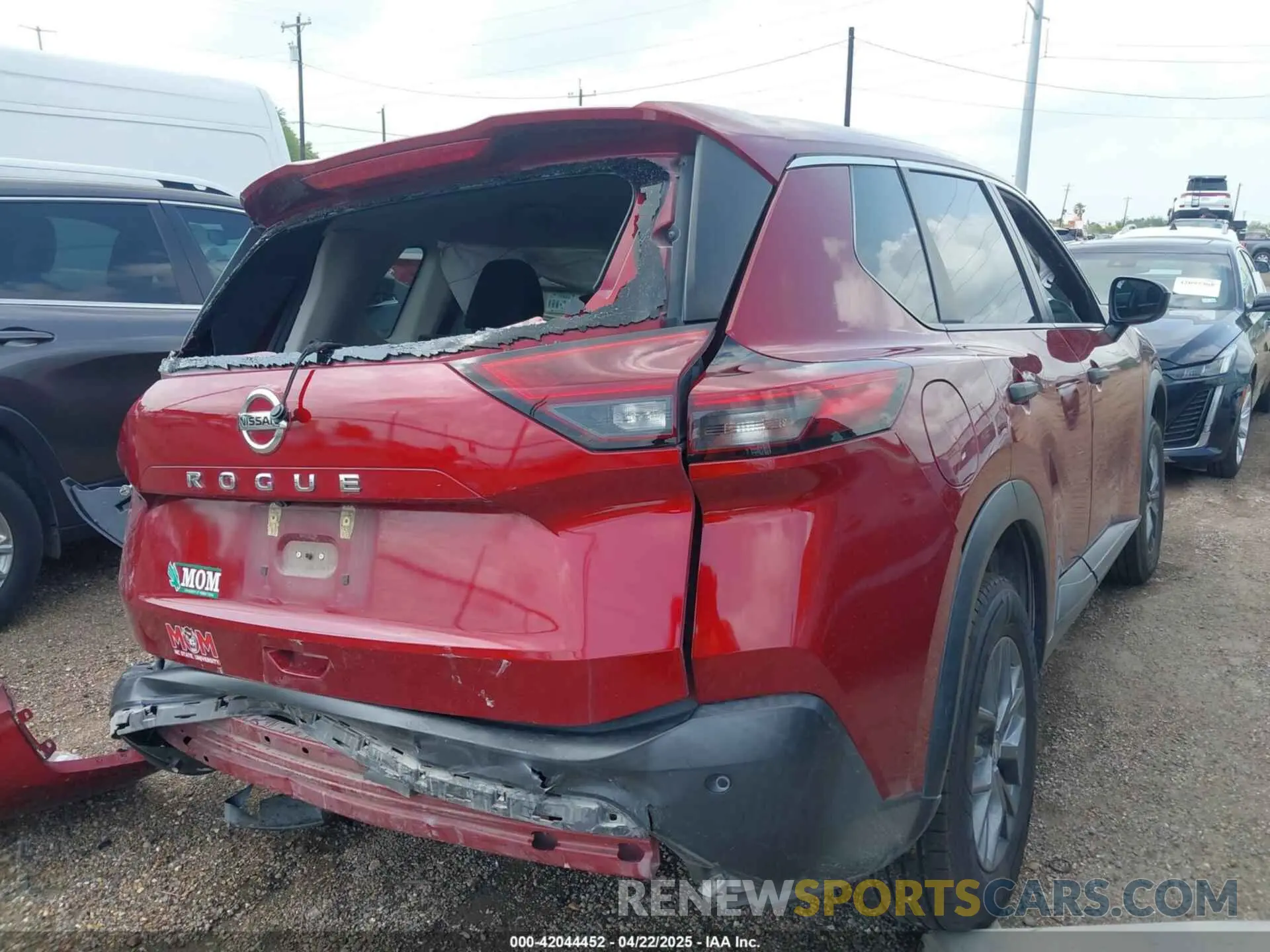 4 Фотография поврежденного автомобиля 5N1AT3AAXMC833809 NISSAN ROGUE 2021