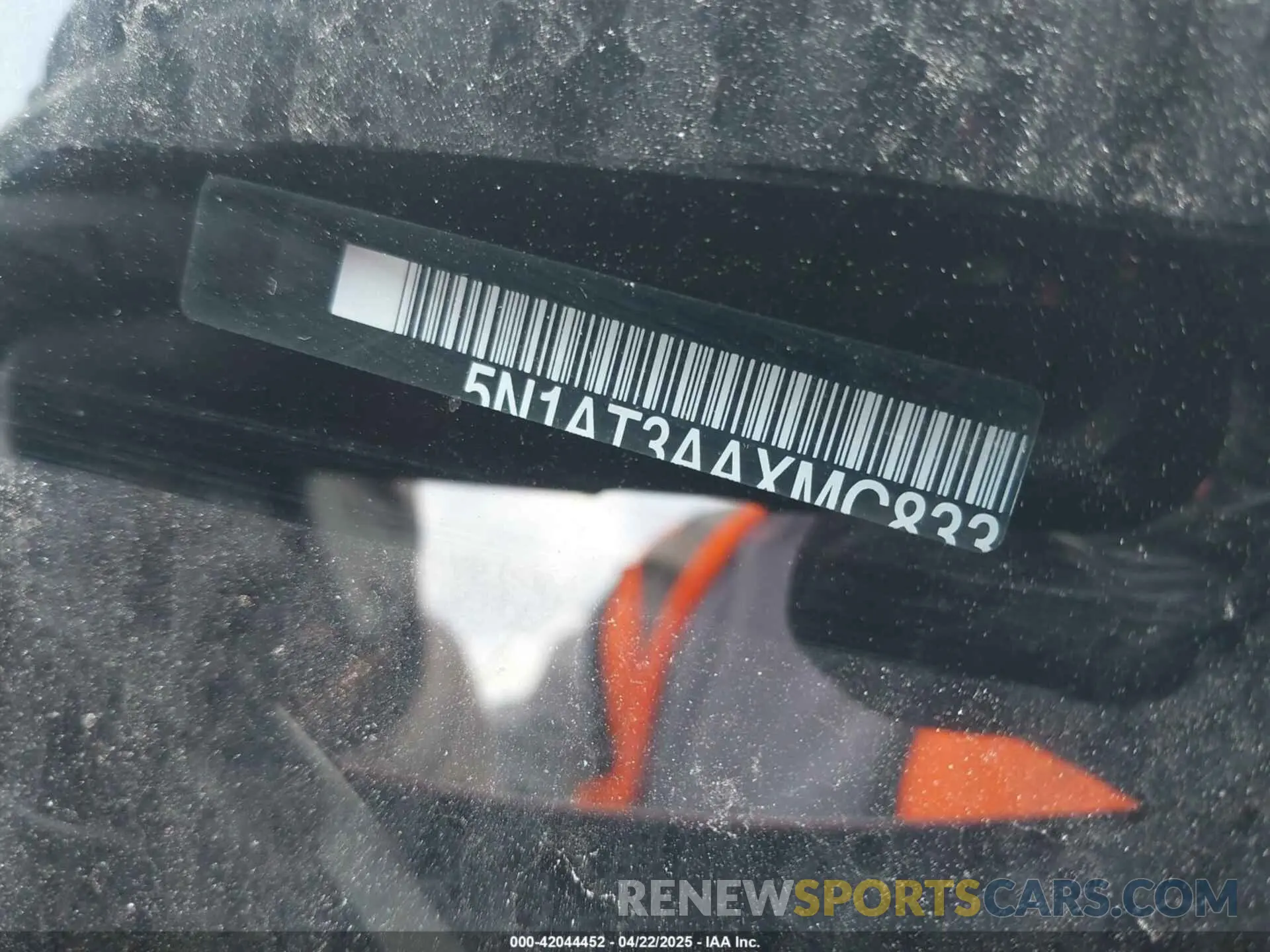 9 Фотография поврежденного автомобиля 5N1AT3AAXMC833809 NISSAN ROGUE 2021