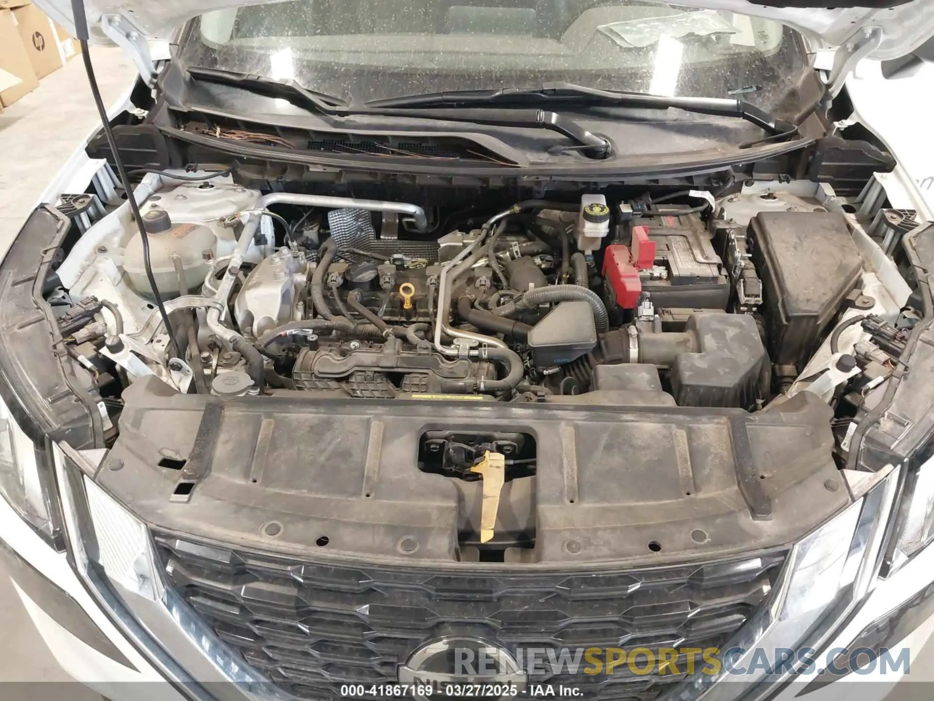 10 Фотография поврежденного автомобиля 5N1AT3AB0MC746896 NISSAN ROGUE 2021