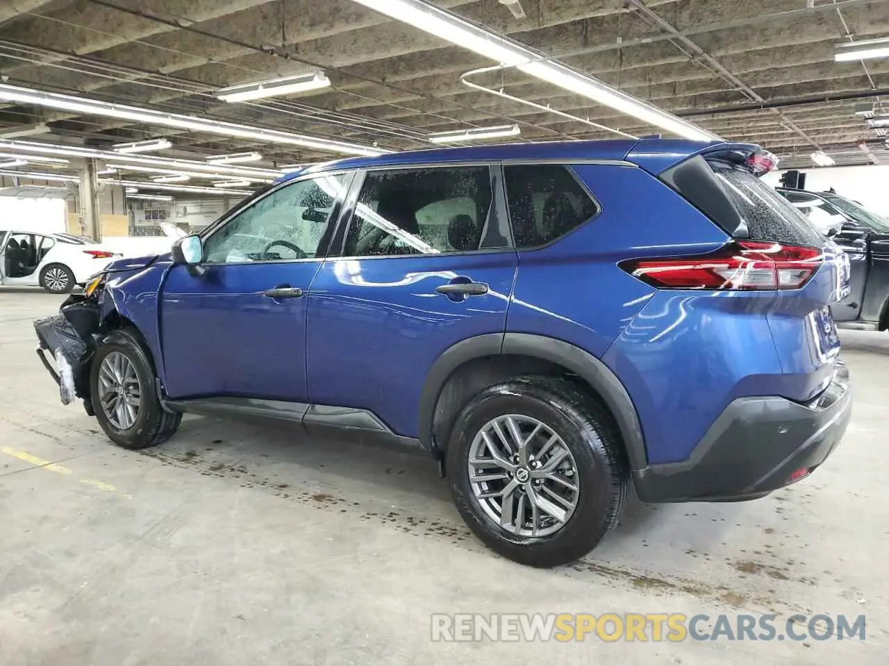 2 Photograph of a damaged car 5N1AT3AB0MC796309 NISSAN ROGUE 2021