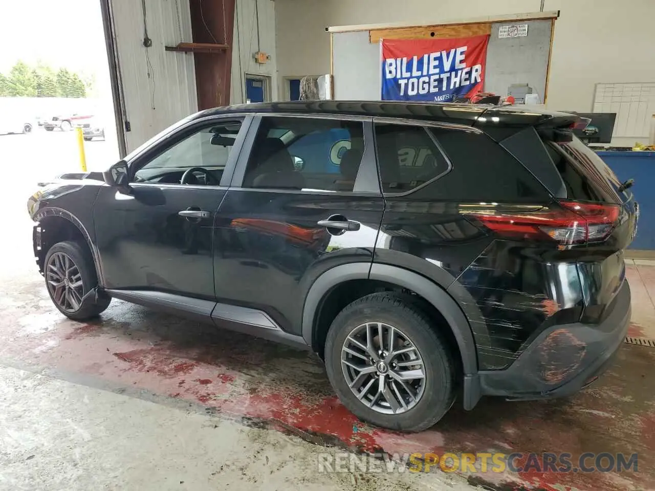 2 Photograph of a damaged car 5N1AT3AB1MC756269 NISSAN ROGUE 2021