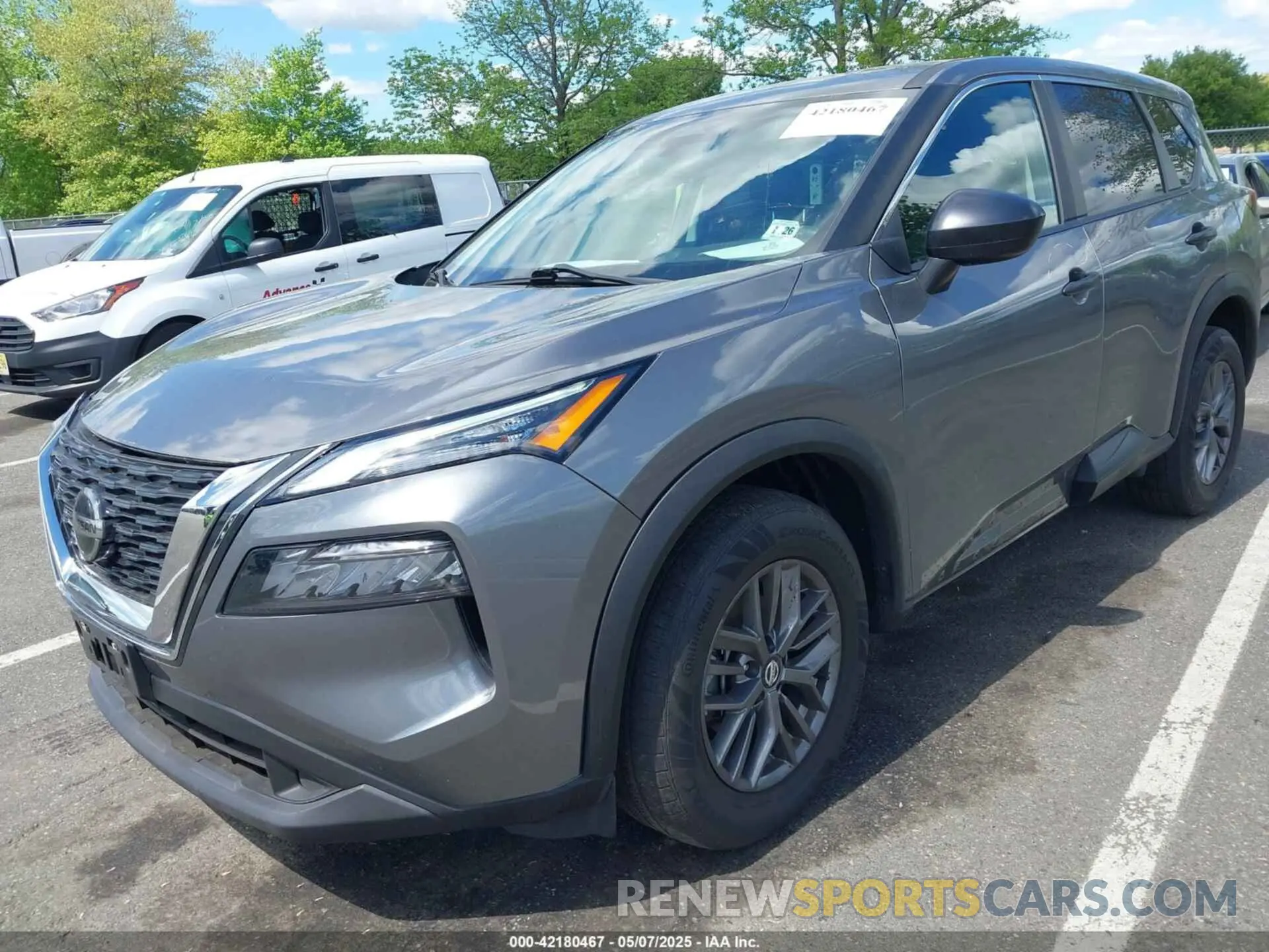 2 Photograph of a damaged car 5N1AT3AB2MC688421 NISSAN ROGUE 2021